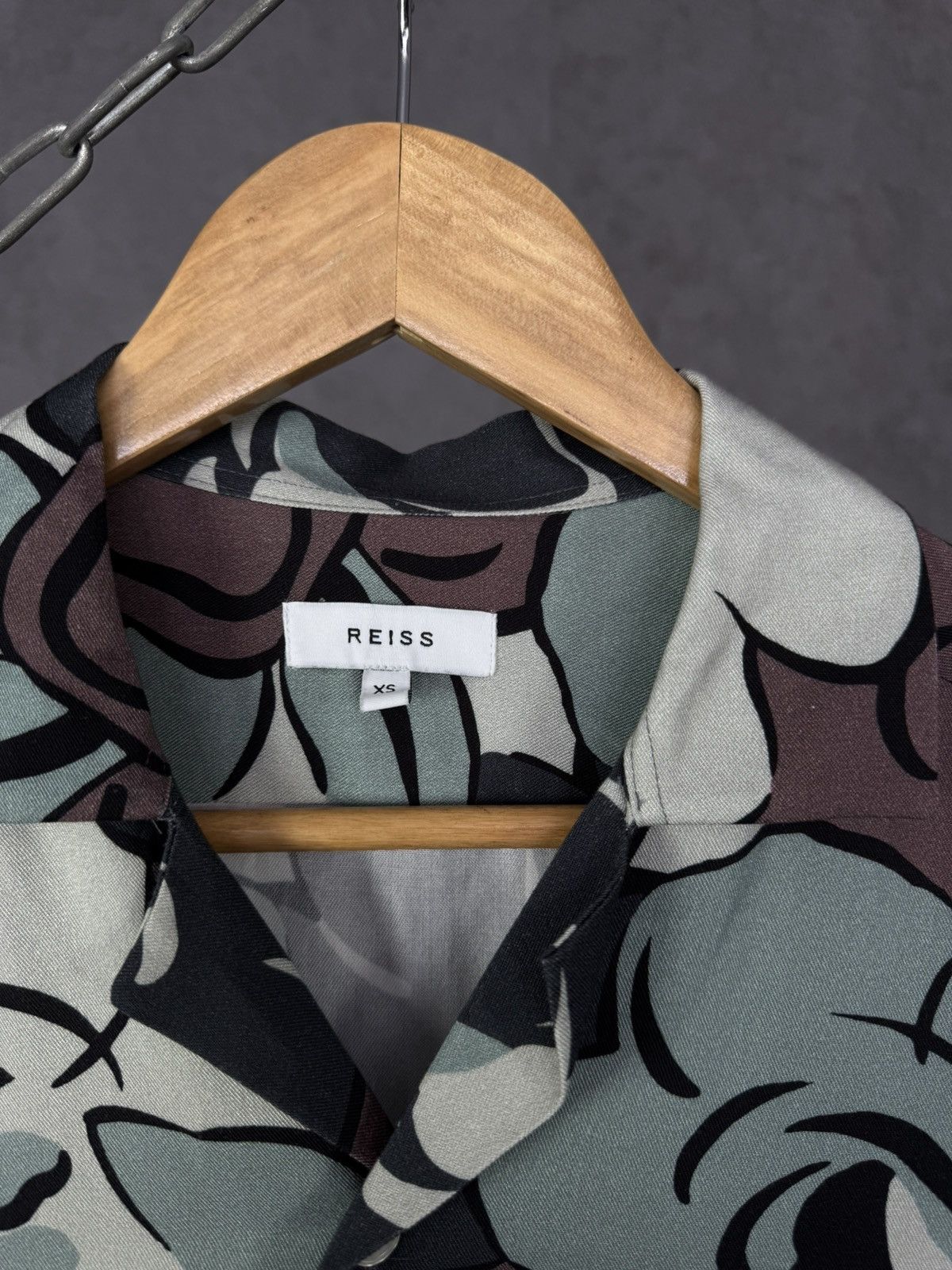 Reiss Reiss art crazy Hawaiian shirt Size US XS / EU 42 / 0 - 3 Thumbnail