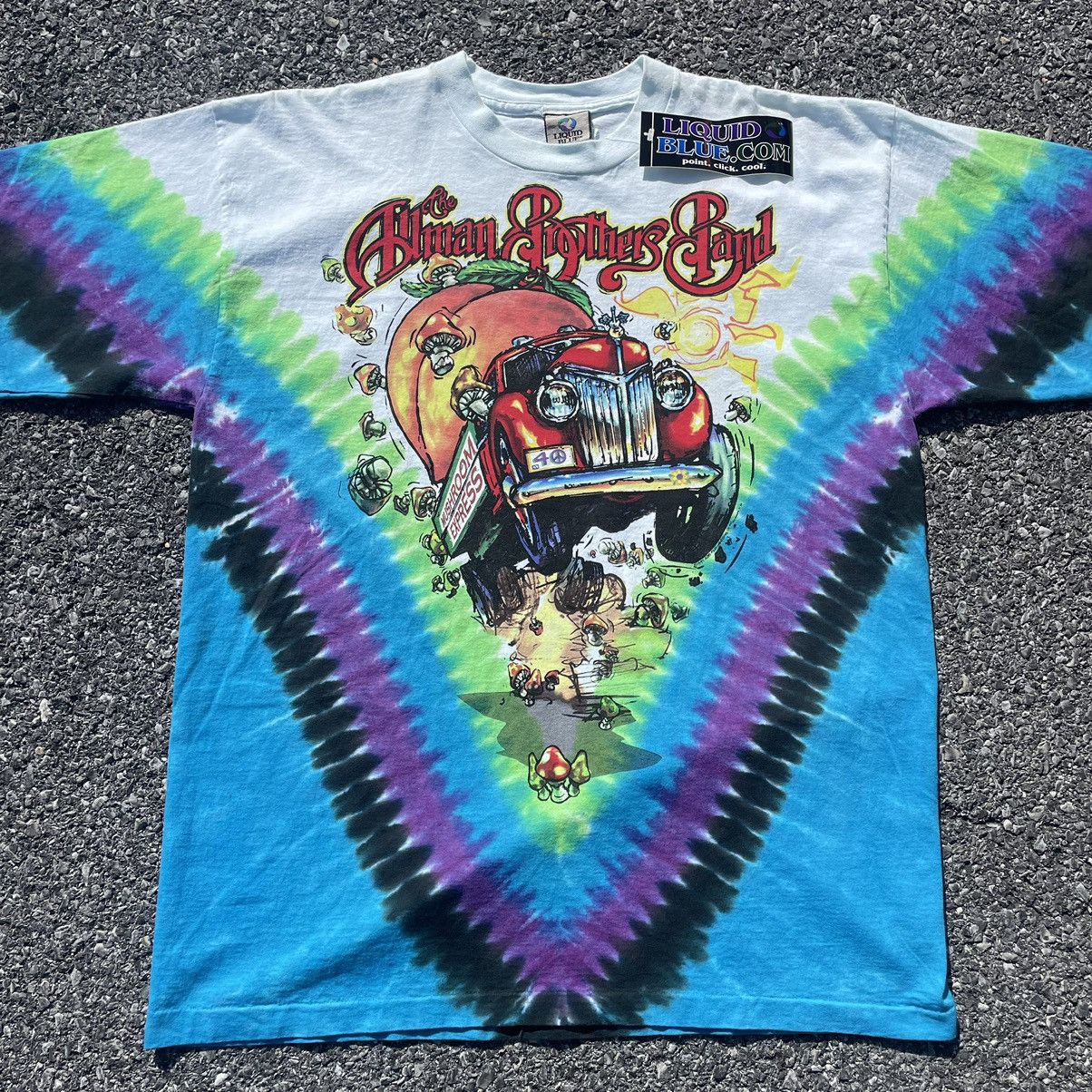 Liquid Blue NWT 1997 Allman Brothers Band Mushroom Express XL Size US XL / EU 56 / 4 - 1 Thumbnail