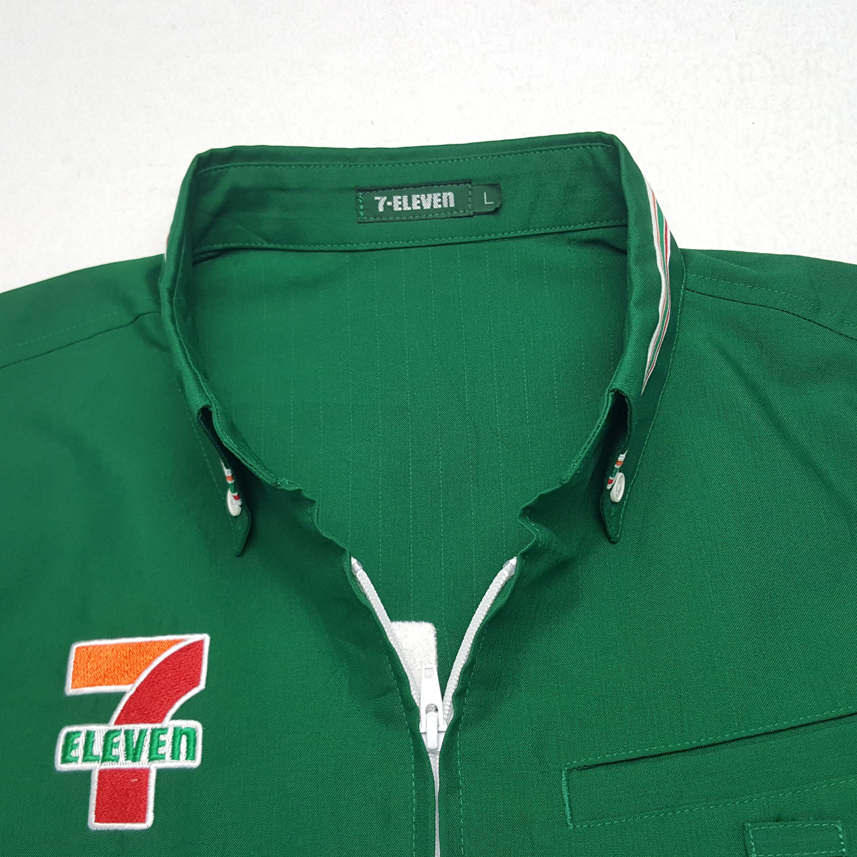 Japanese Brand × Vintage Vintage 7 Eleven Embroidery Worker Uniform Jacket Size US L / EU 52-54 / 3 - 5 Thumbnail
