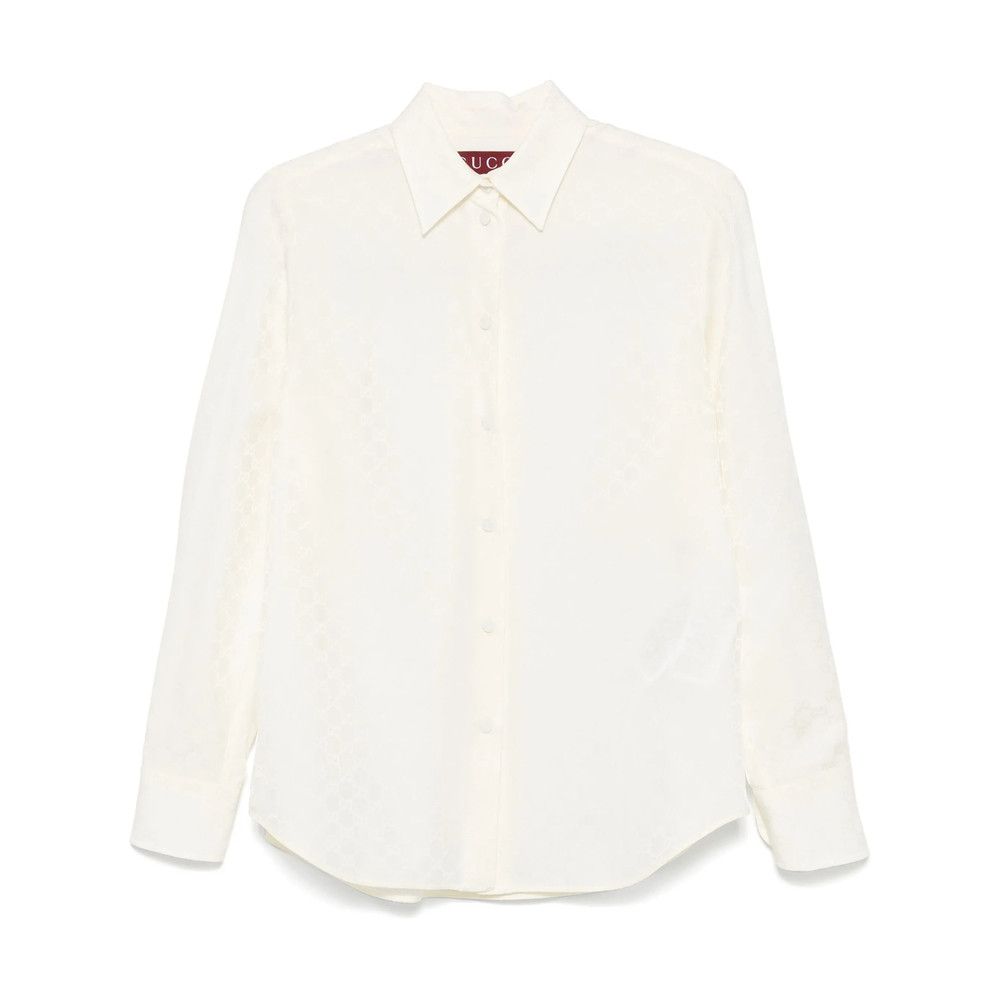 Gucci Gucci NEUTRALS Tops - Shirts Size S / US 4 / IT 40 - 1 Thumbnail