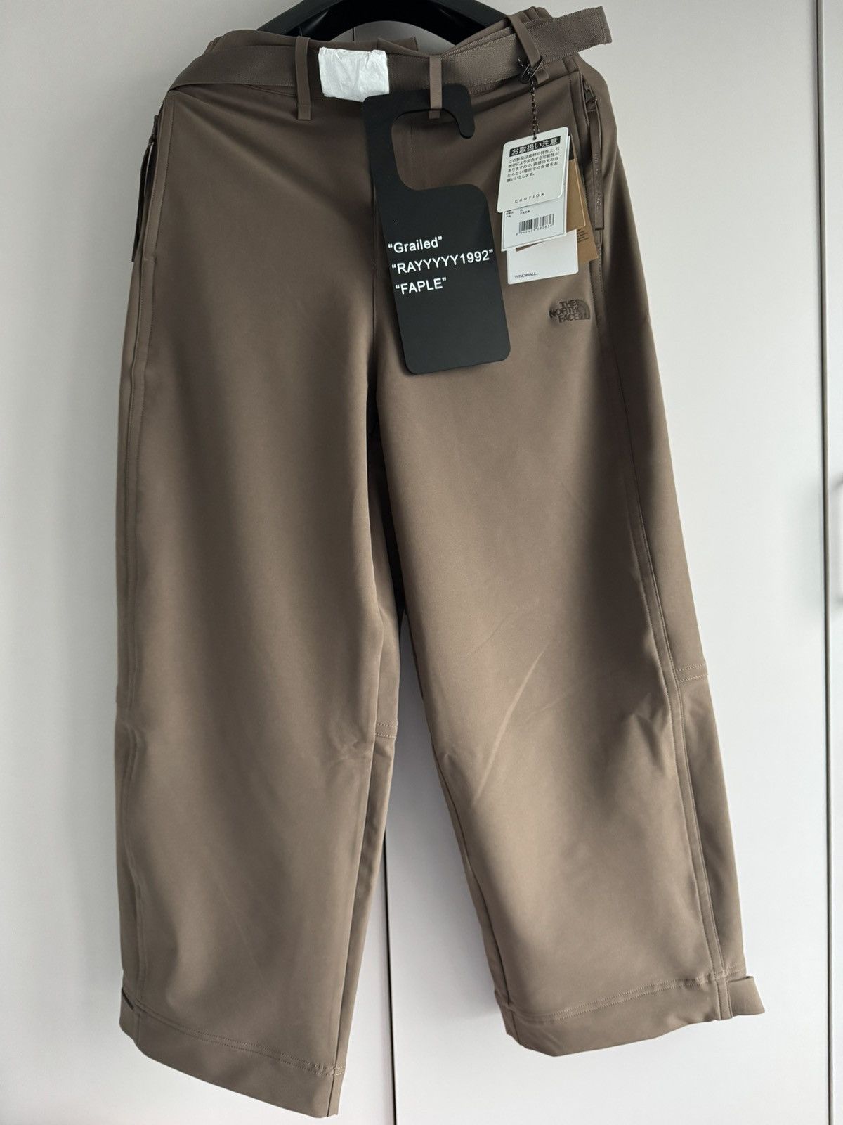 Kazuki Kuraishi × The North Face Urban Exploration UNISEX CURVED WIDE LEG PANTS Size US 32 / EU 48 - 7 Thumbnail