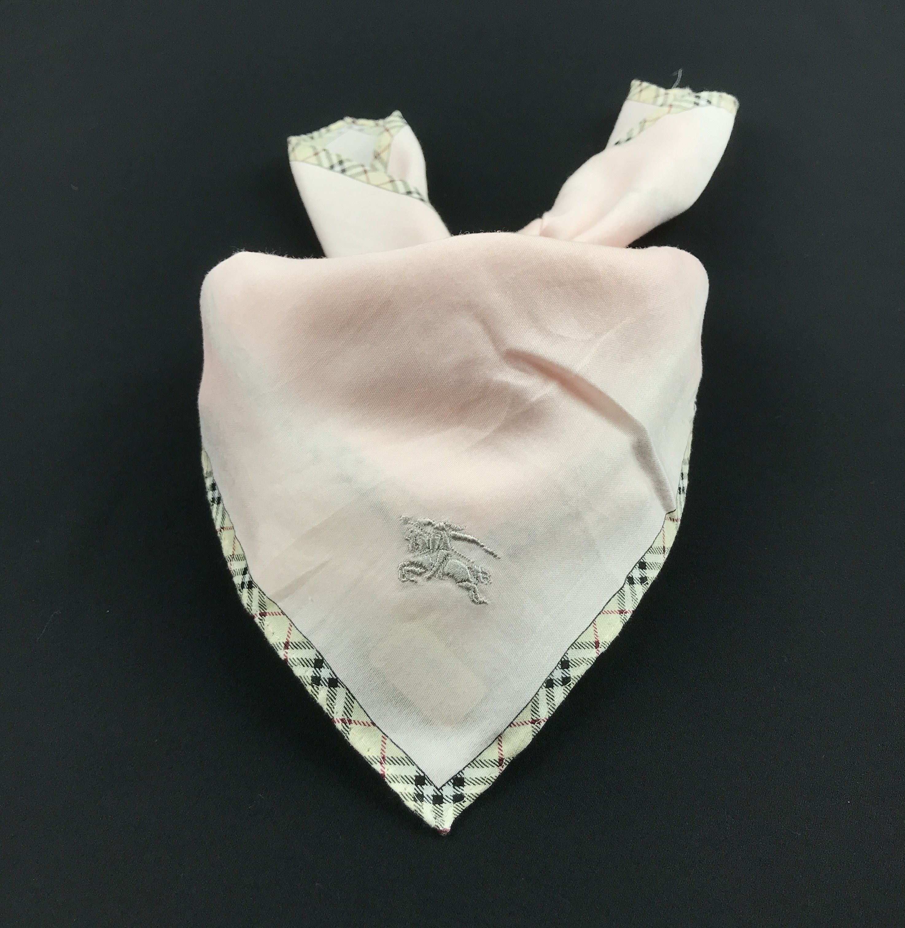 Burberry × Vintage Vintage Burberry Bandana Neckerchief Handkerchief Size ONE SIZE - 4 Thumbnail