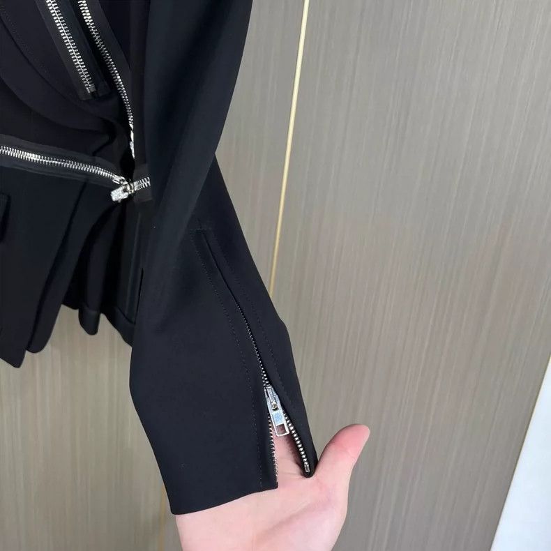 Givenchy Givenchy Asymmetrical Multi-Zip Detachable Jacket 2506-Next Size US L / EU 52-54 / 3 - 4 Thumbnail