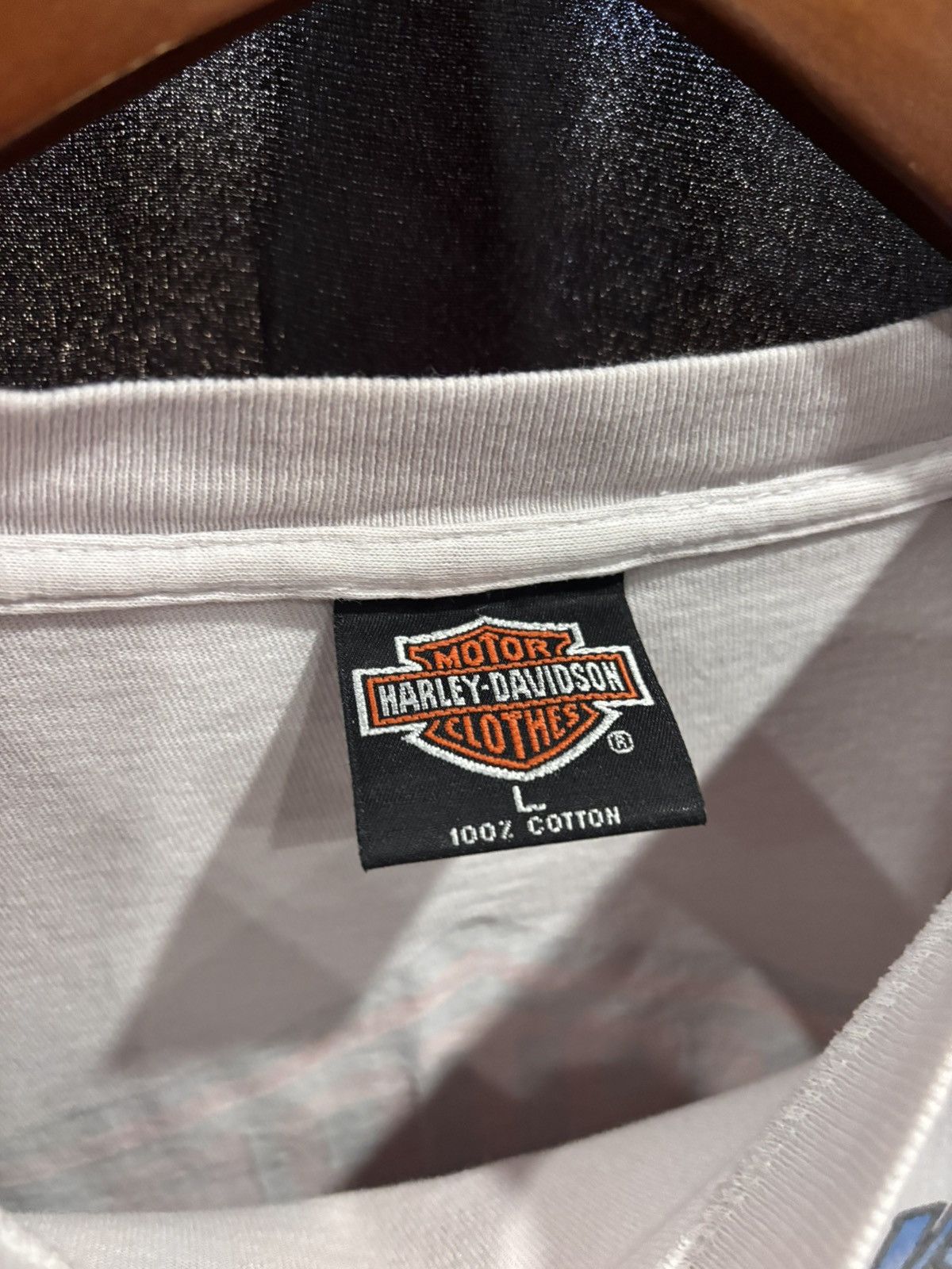 Harley Davidson Lazy Days Harley Davidson 1993 Vintage T Shirt Size US L / EU 52-54 / 3 - 6 Thumbnail