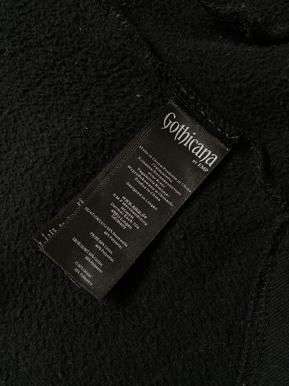 Japanese Brand Vintage Gothicana EMP Zip Hoodie Gothic Avant Garde Punk Y2K Size US M / EU 48-50 / 2 - 10 Thumbnail