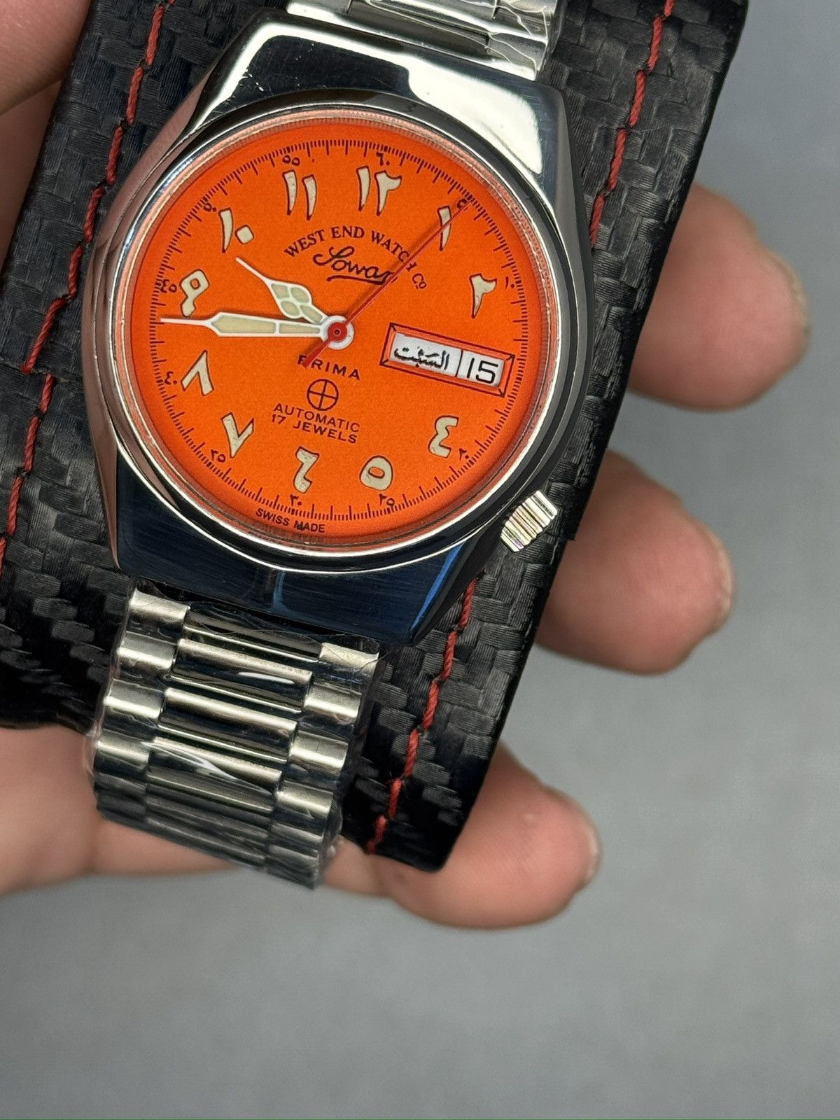 Vintage WEST END WATCH CO ARABIC DIAL Size 36 - 4 Thumbnail