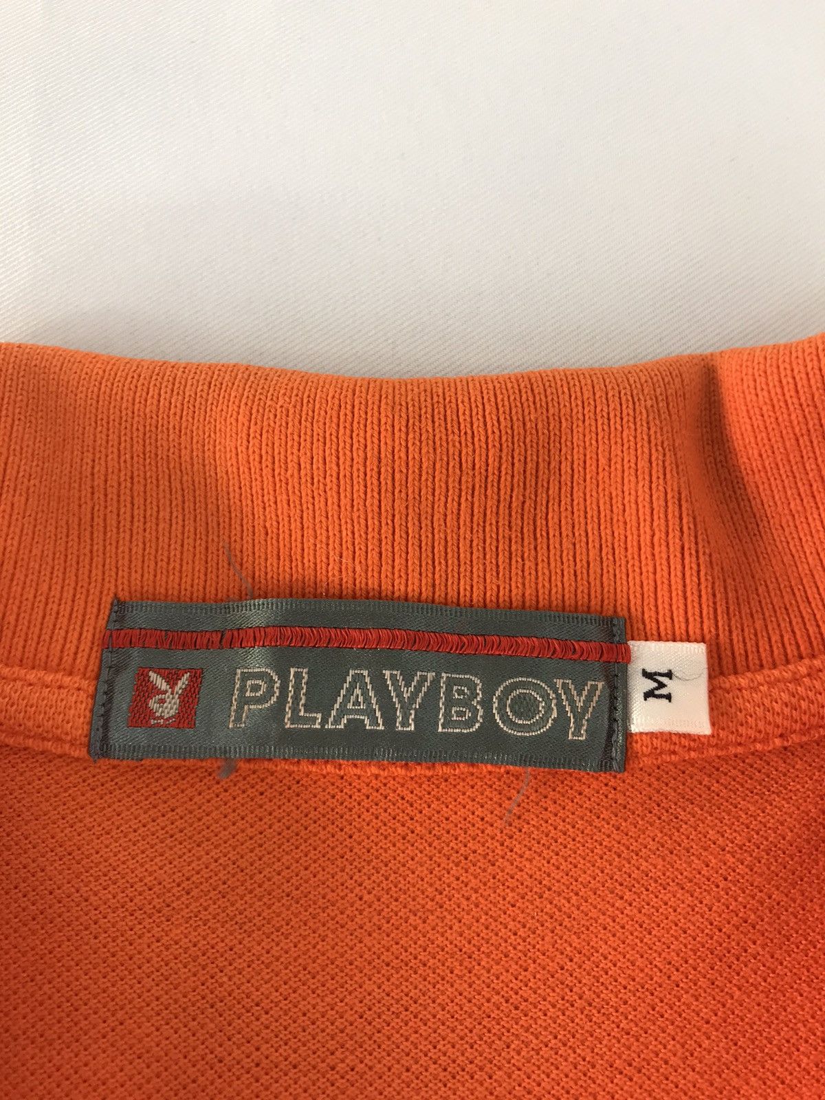 Playboy Vintage Playboy Faded Colour Simple Logo Polo Shirt Size US M / EU 48-50 / 2 - 6 Thumbnail