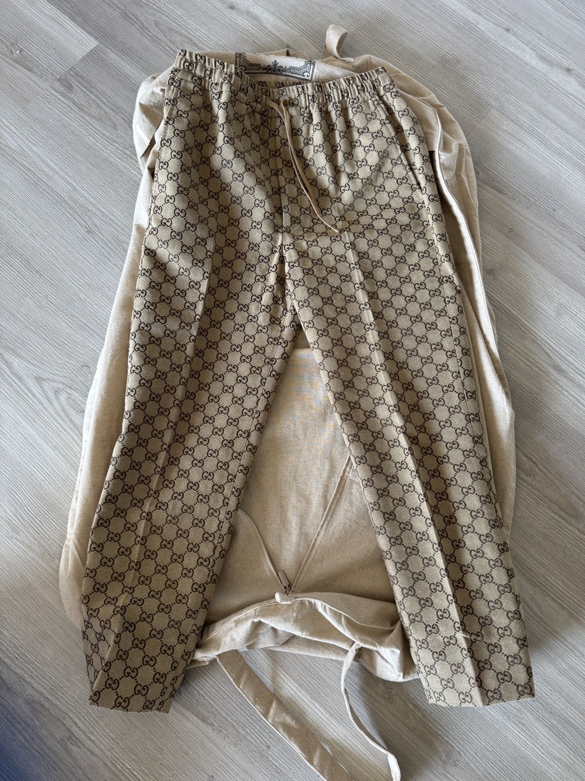 Gucci Gucci Canvas Pants Size US 30 / EU 46 - 1 Thumbnail