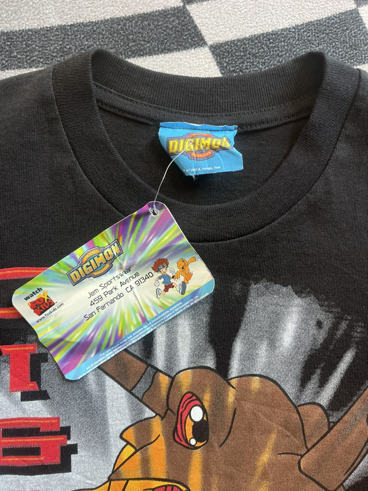 Anime Vintage DIGIMON Digital Monsters 1999’s (kid size) Tshirt Size US S / EU 44-46 / 1 - 4 Thumbnail