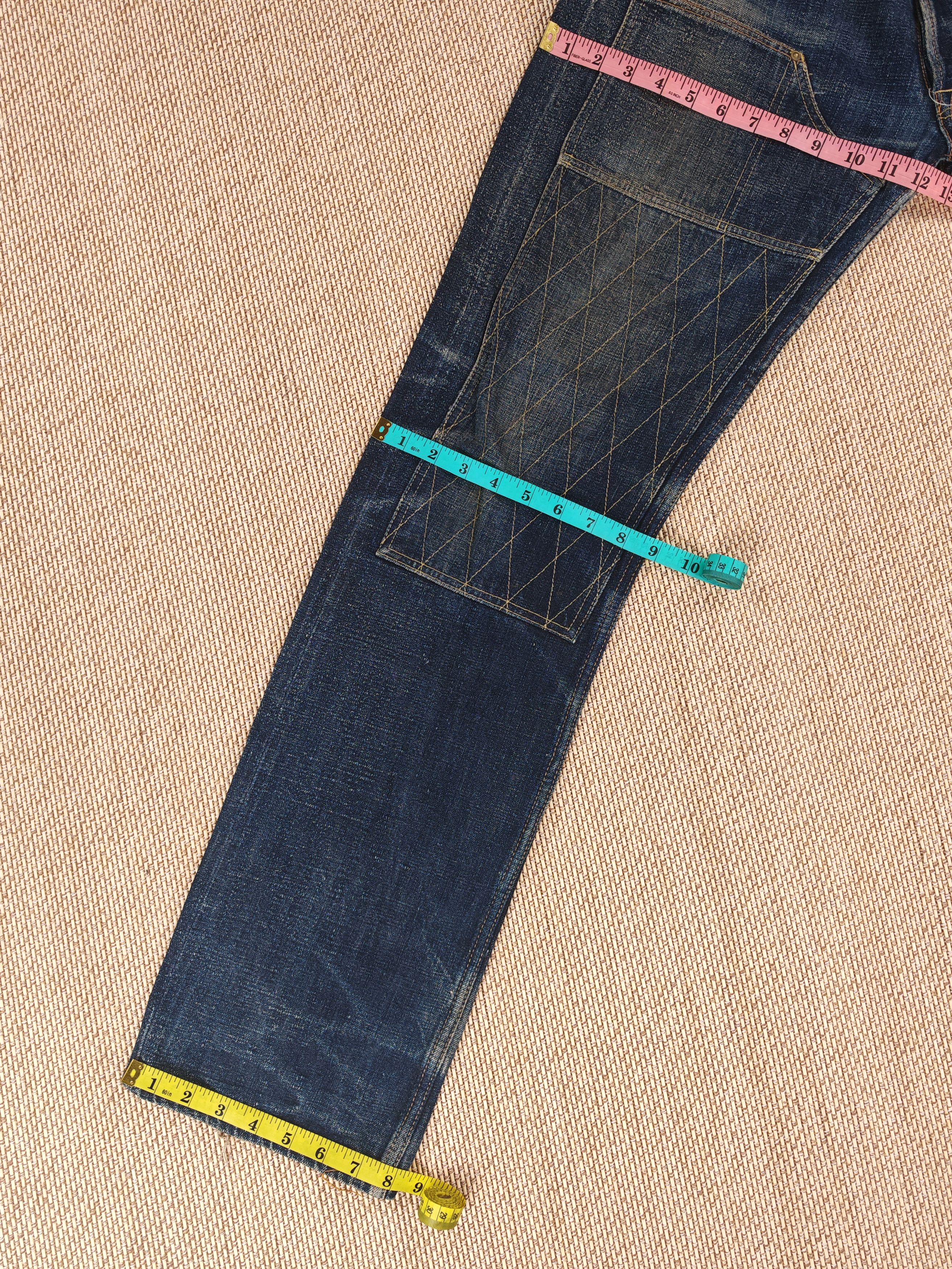 Trophy Clothing Trophy Clothing Double Knee Selvedge Denim Size US 34 / EU 50 - 4 Thumbnail