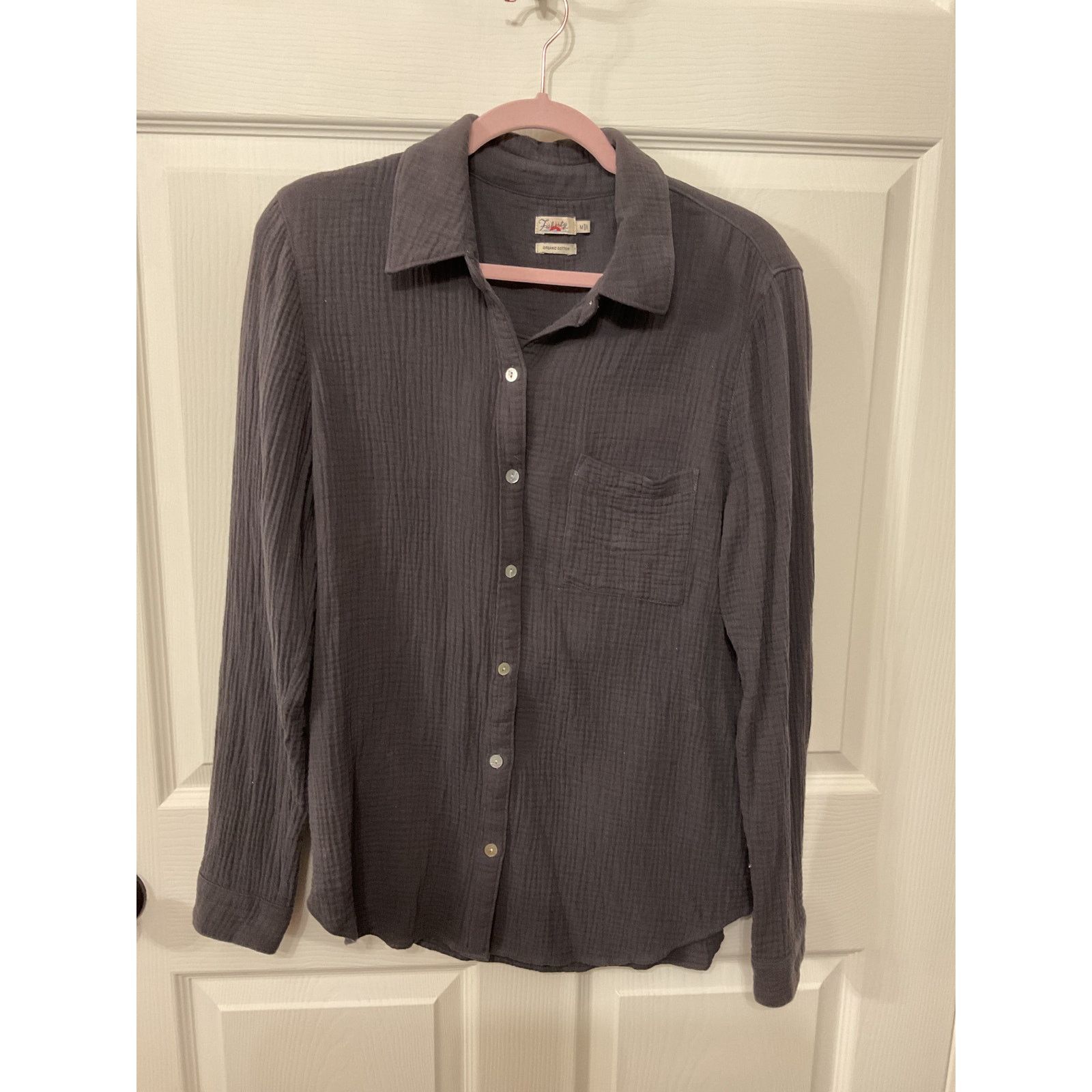 Faherty Faherty Dream Cotton Gauze Elise Organic Cotton Blouse,M Size M / US 6-8 / IT 42-44 - 4 Thumbnail