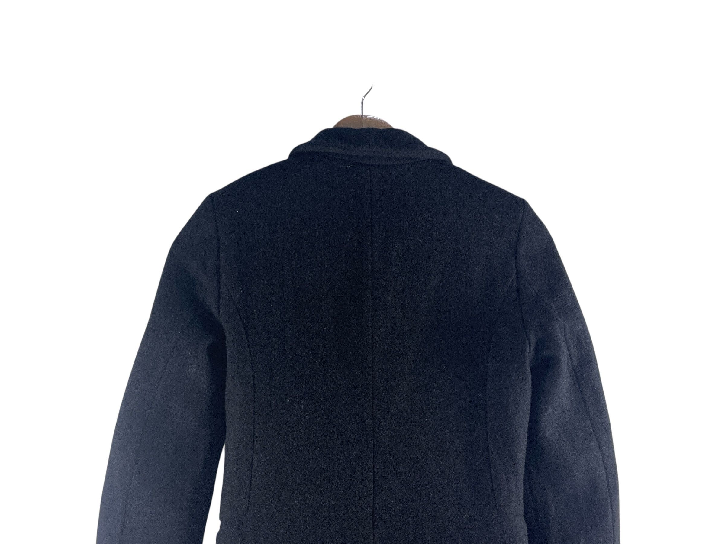 DENHAM Denham Conquer Wool Blazer Black XS Minimal Tailored Jacket Size XS / US 0-2 / IT 36-38 - 10 Thumbnail