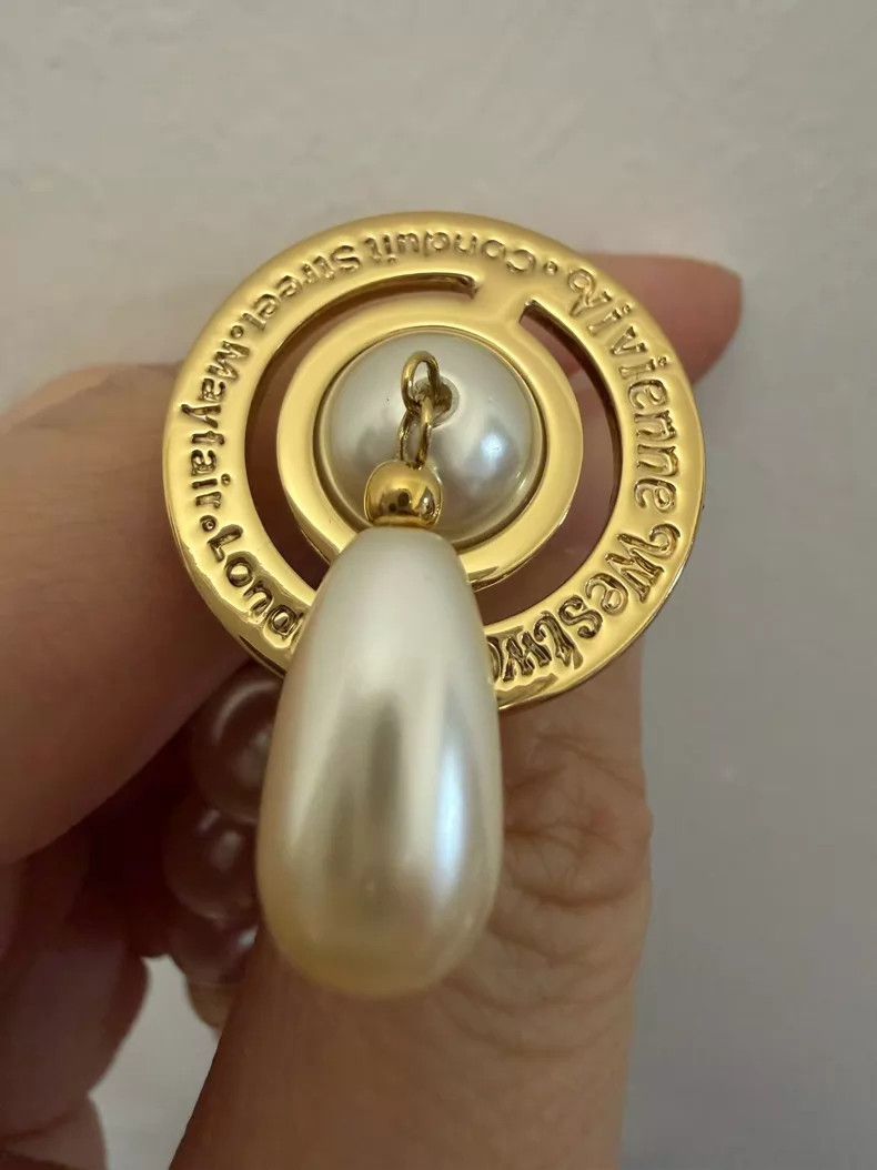 Vivienne Westwood Vivienne Westwood Saturn Necklace Size ONE SIZE - 4 Thumbnail