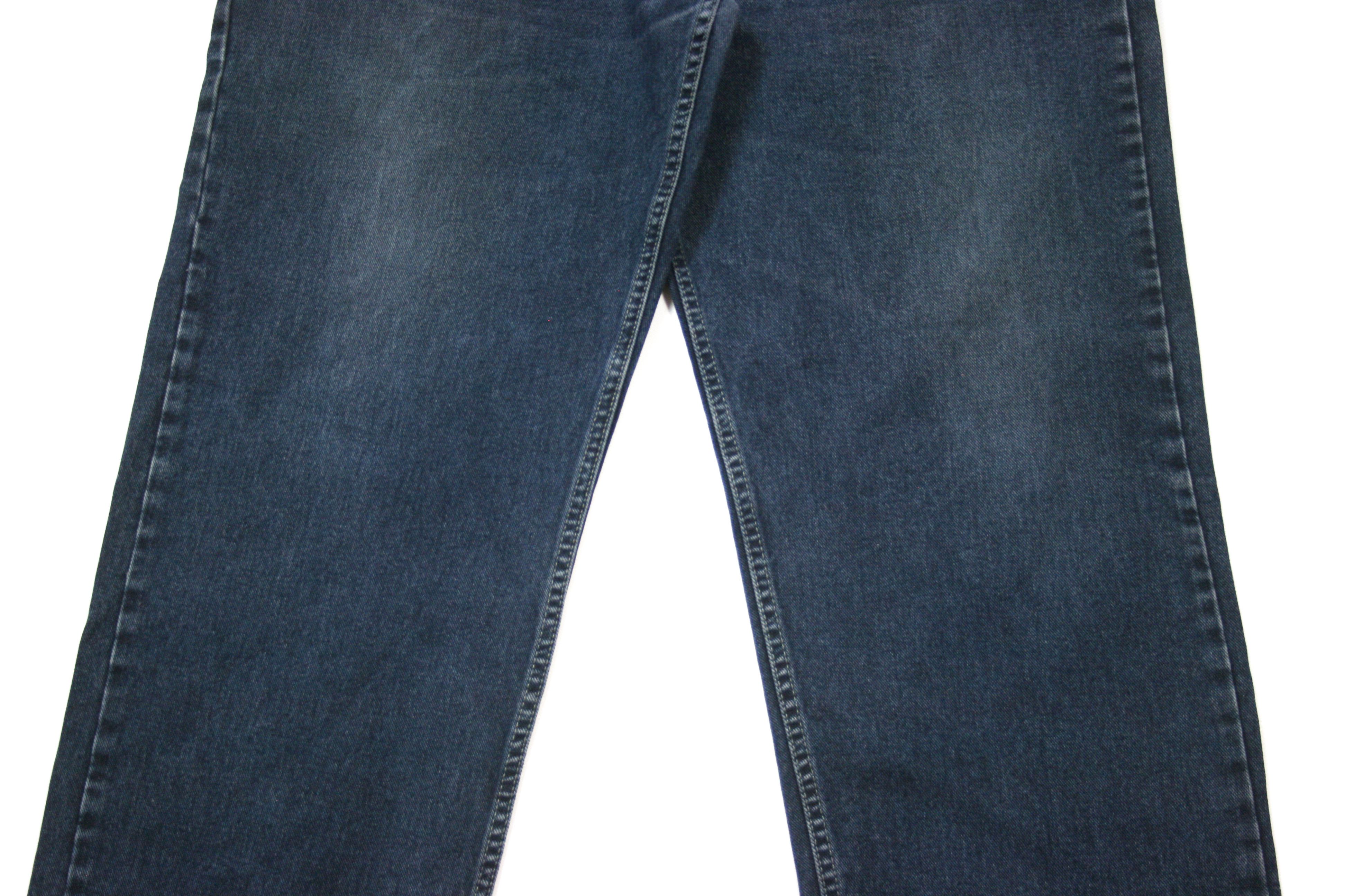 Versace 90S Medusa Patch Metal Logo Faded Jeans Vintage Size US 40 / EU 56 - 5 Thumbnail