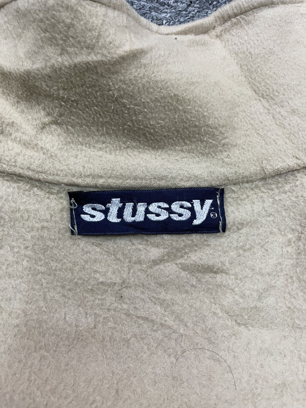 Stussy Vintage 90s Stussy Old Skool Flavor Fleece Jacket Boxy Baggy Size US M / EU 48-50 / 2 - 6 Thumbnail