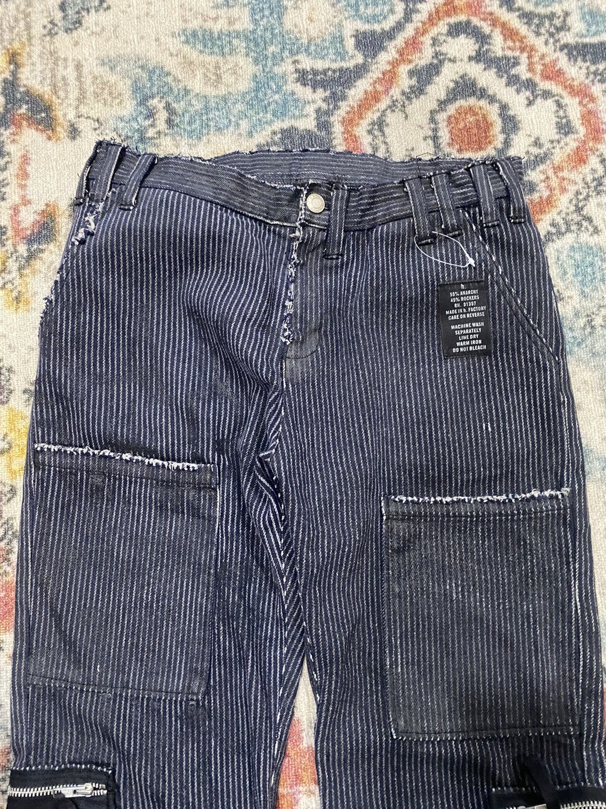 Hysteric Glamour h.NAOTO multi zipper panta Size US 30 / EU 46 - 2 Thumbnail