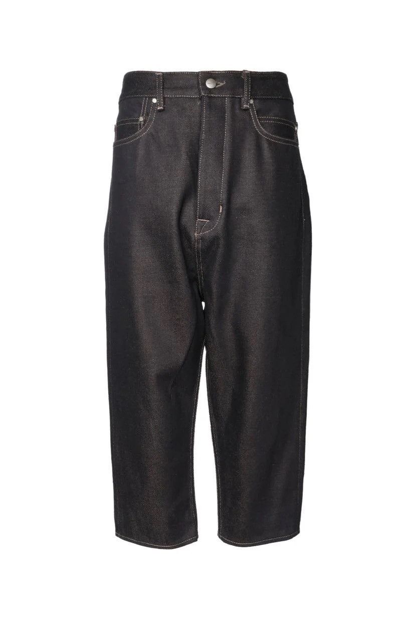 Rick Owens Indigo Low Rise Collapse Sisyphus jeans Size US 33 - 1 Thumbnail