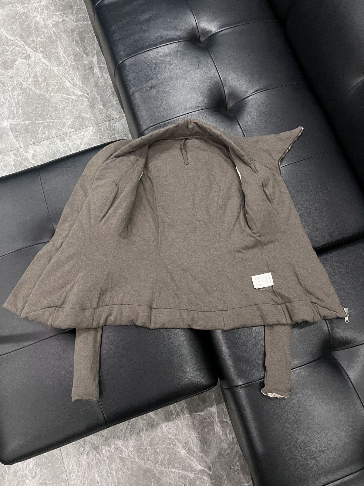 Rick Owens Rick Owens Lilies Asymmetric Wrapped Padded Jacket Size S / US 4 / IT 40 - 10 Thumbnail