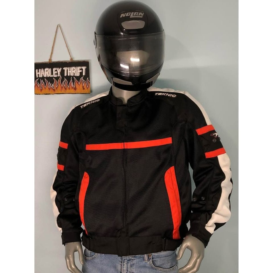 Other TEKNIC Riding Jacket Size 46 Men, With Armor, Mesh Fabric Size US L / EU 52-54 / 3 - 2 Thumbnail