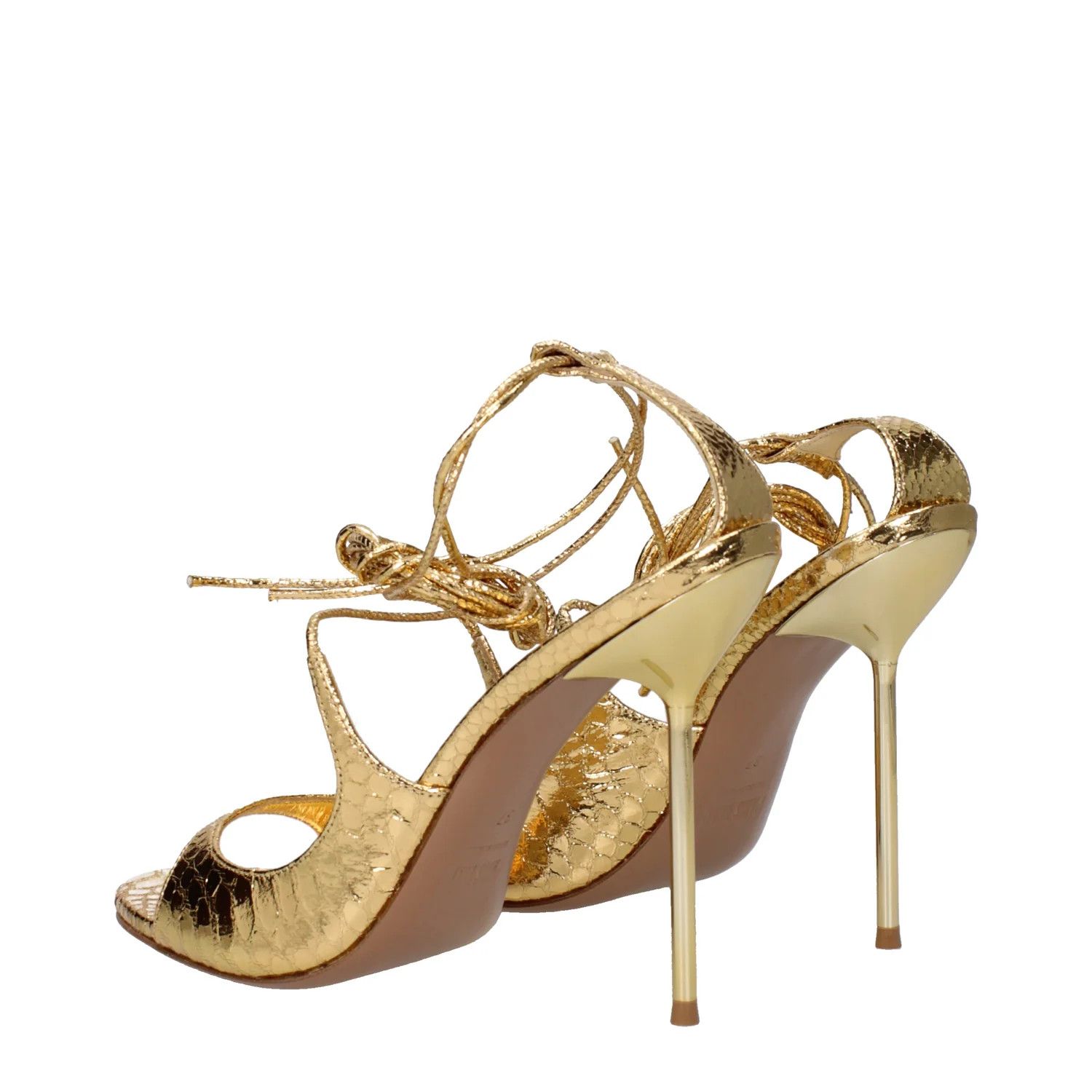 Paris Texas ob1o1e1124 Leather Sandals in Gold Size US 9 / IT 39 - 4 Thumbnail