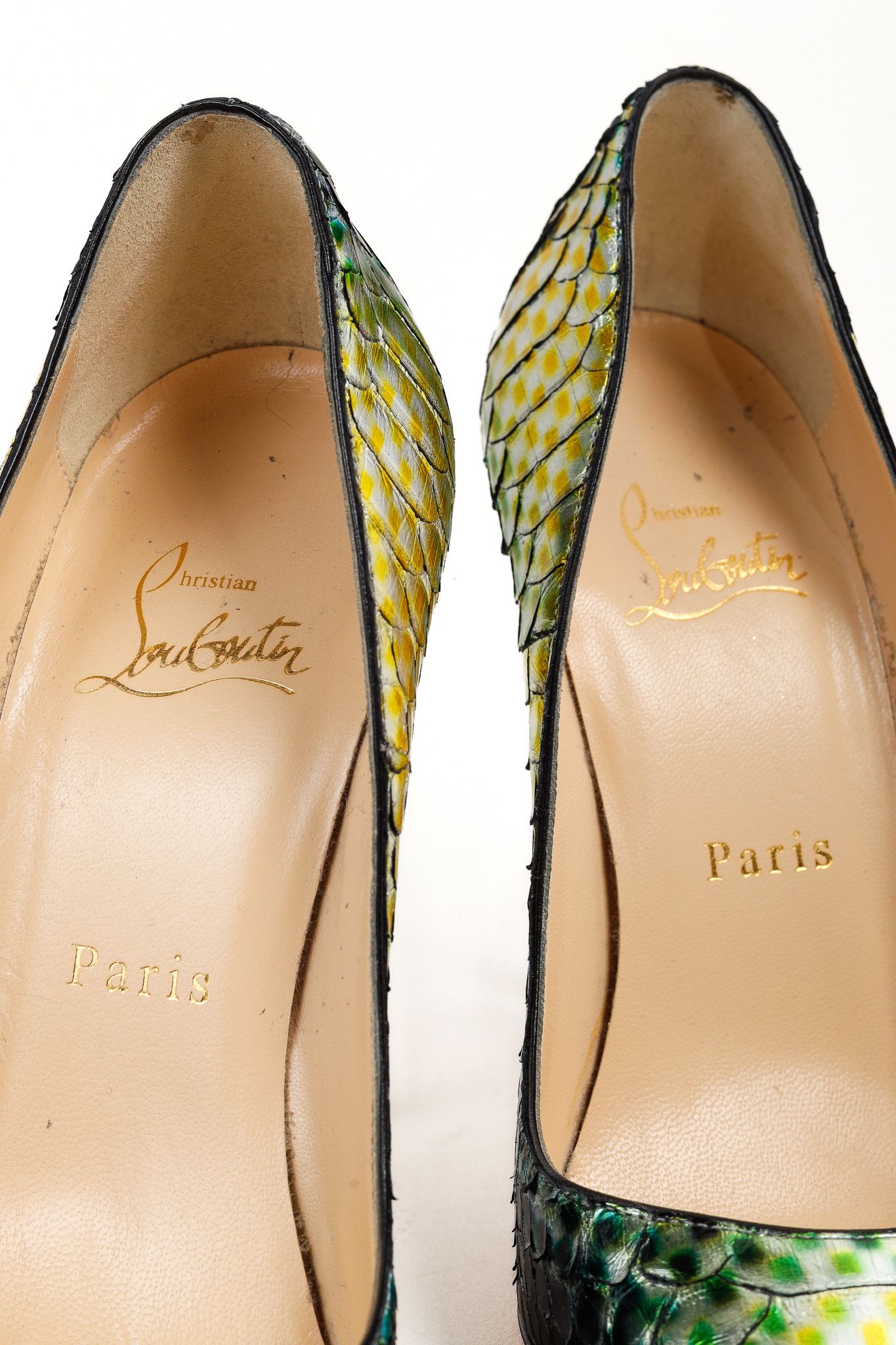 Christian Louboutin Christian Louboutin So Kate 120 Python Pointed-Toe Pumps Size US 6.5 / IT 36.5 - 9 Thumbnail