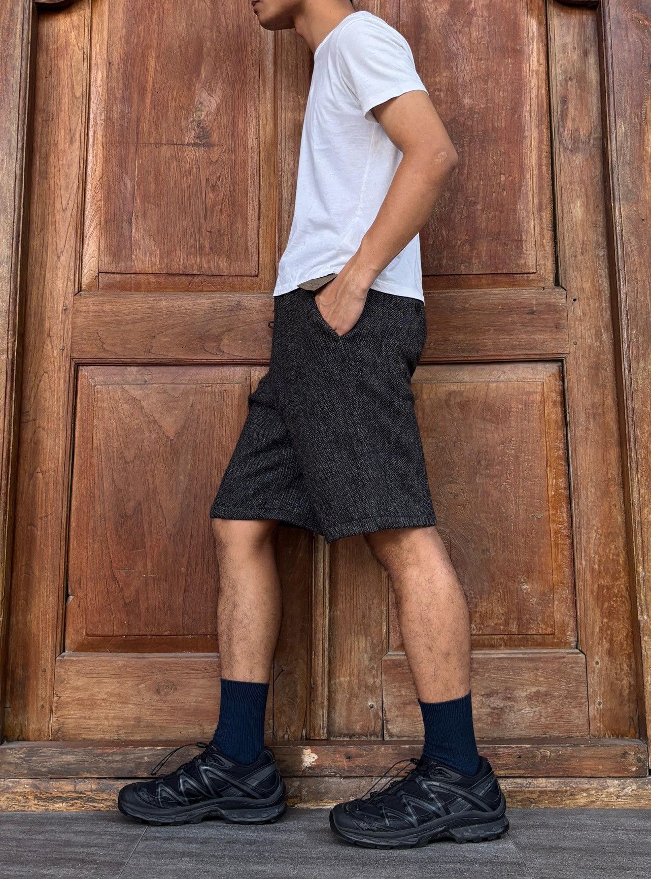 BNWT Ys for Men Wool Formal Short Pants