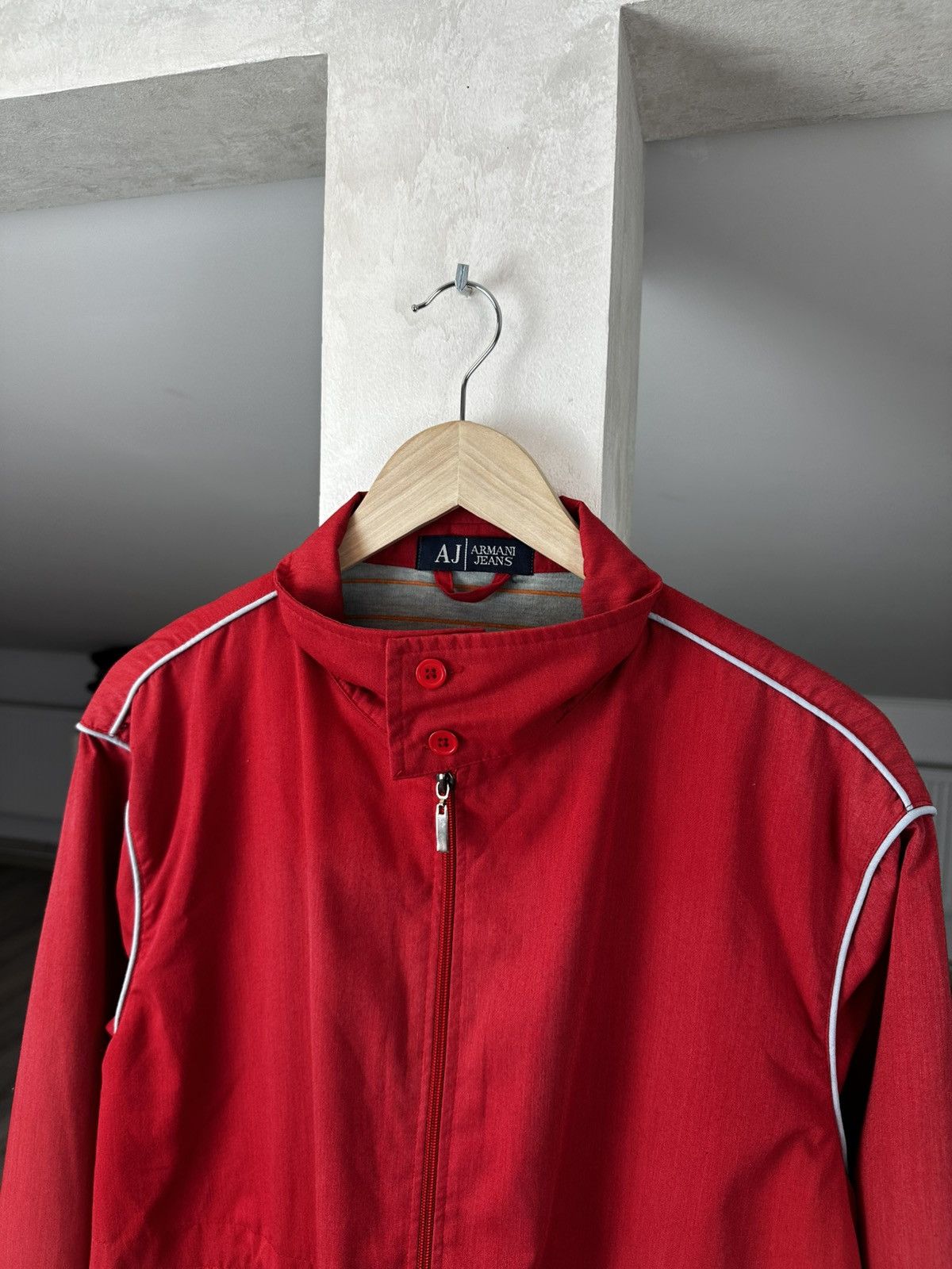 Giorgio Armani Vintage AJ Armani Jeans Jacket Inside Logo Size US L / EU 52-54 / 3 - 13 Thumbnail