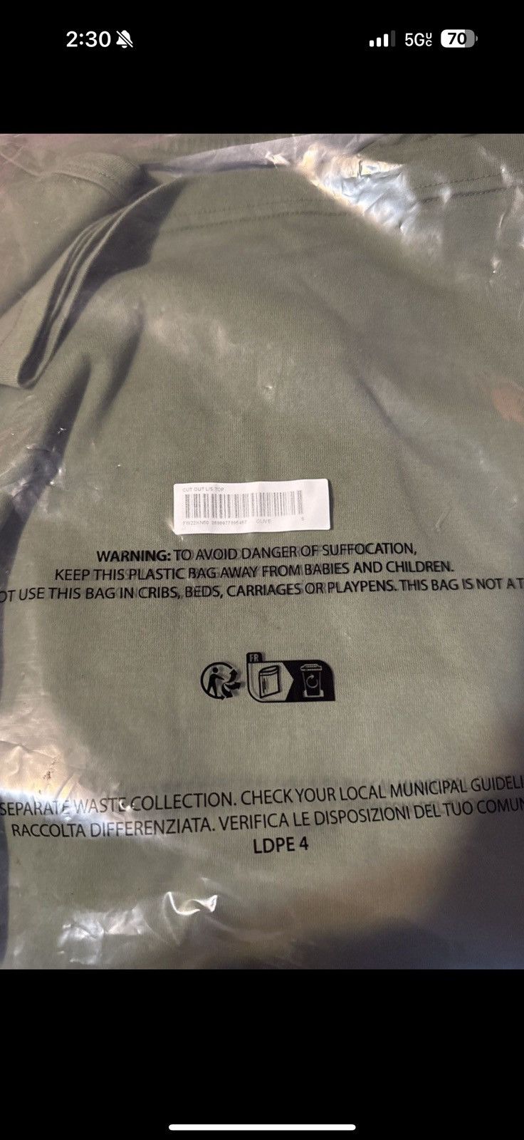 Supreme × Vintage Supreme logo Stitched long sleeve Size US S / EU 44-46 / 1 - 2 Thumbnail