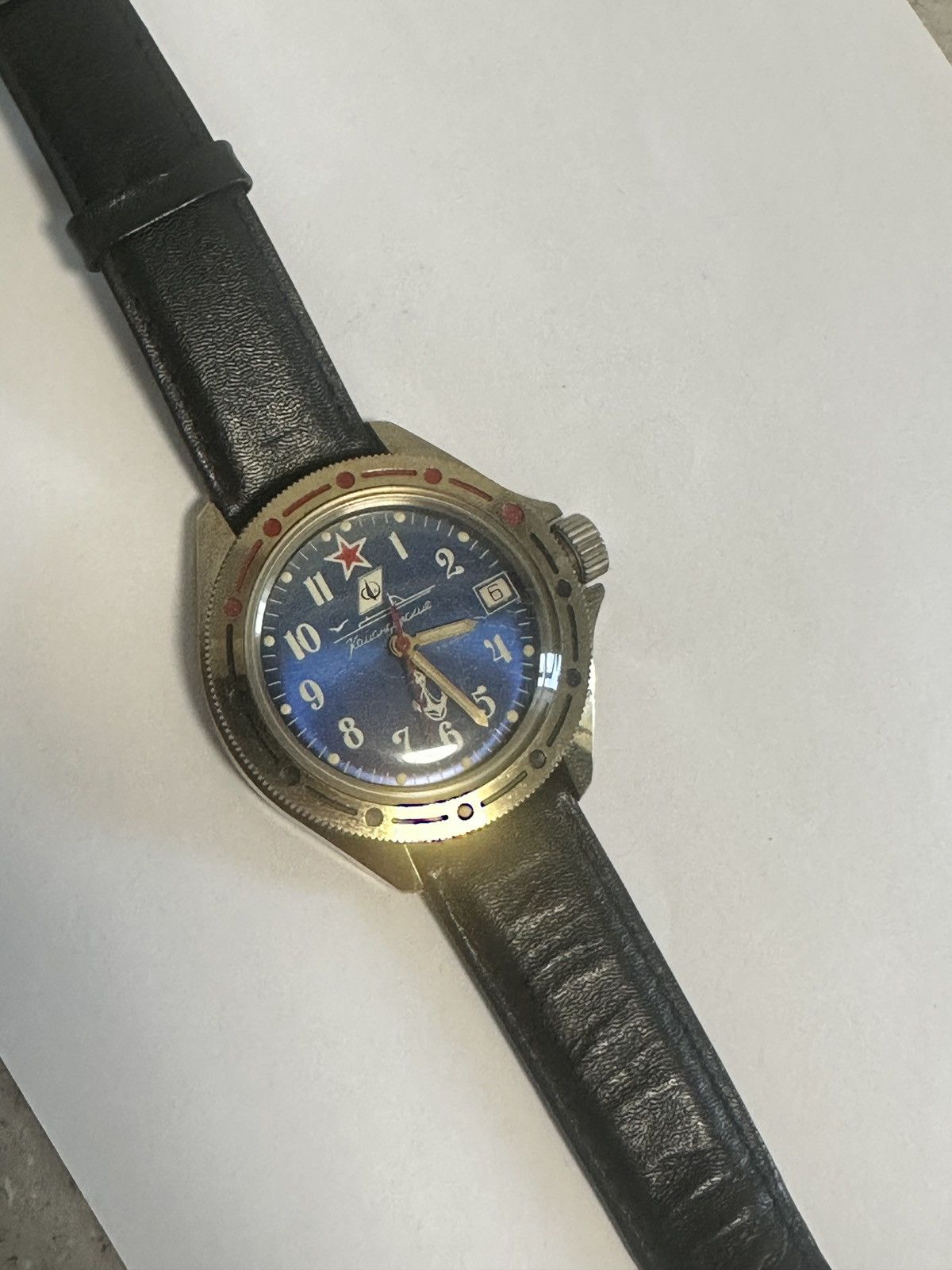 Vintage Vintage Soviet Watch Vostok Amphibia Submarine 17 jewelsUSSR Size ONE SIZE - 2 Thumbnail