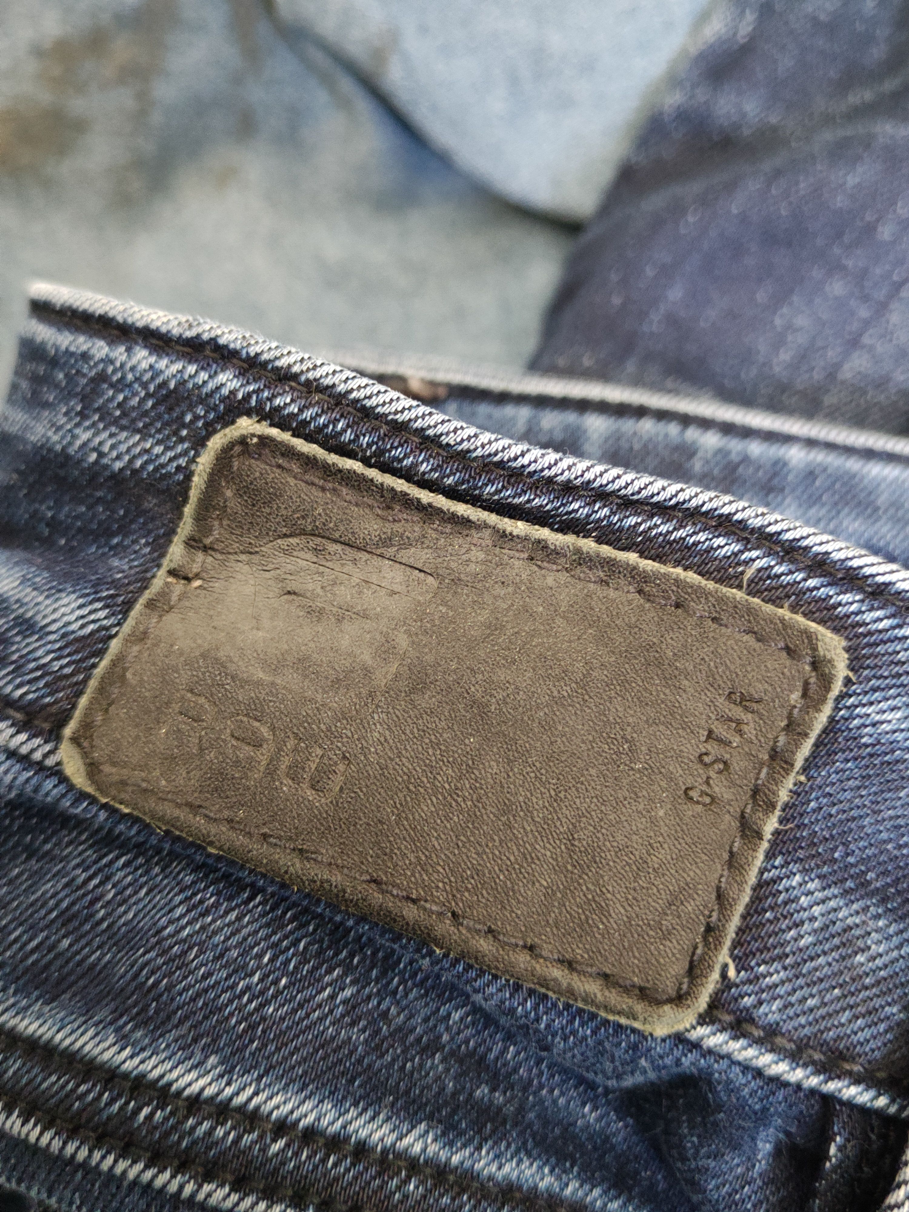 G-Star G Star Raw Dark Blue Distressed Ripped denim Jeans #W1911 Size US 28 / EU 44 - 14 Thumbnail