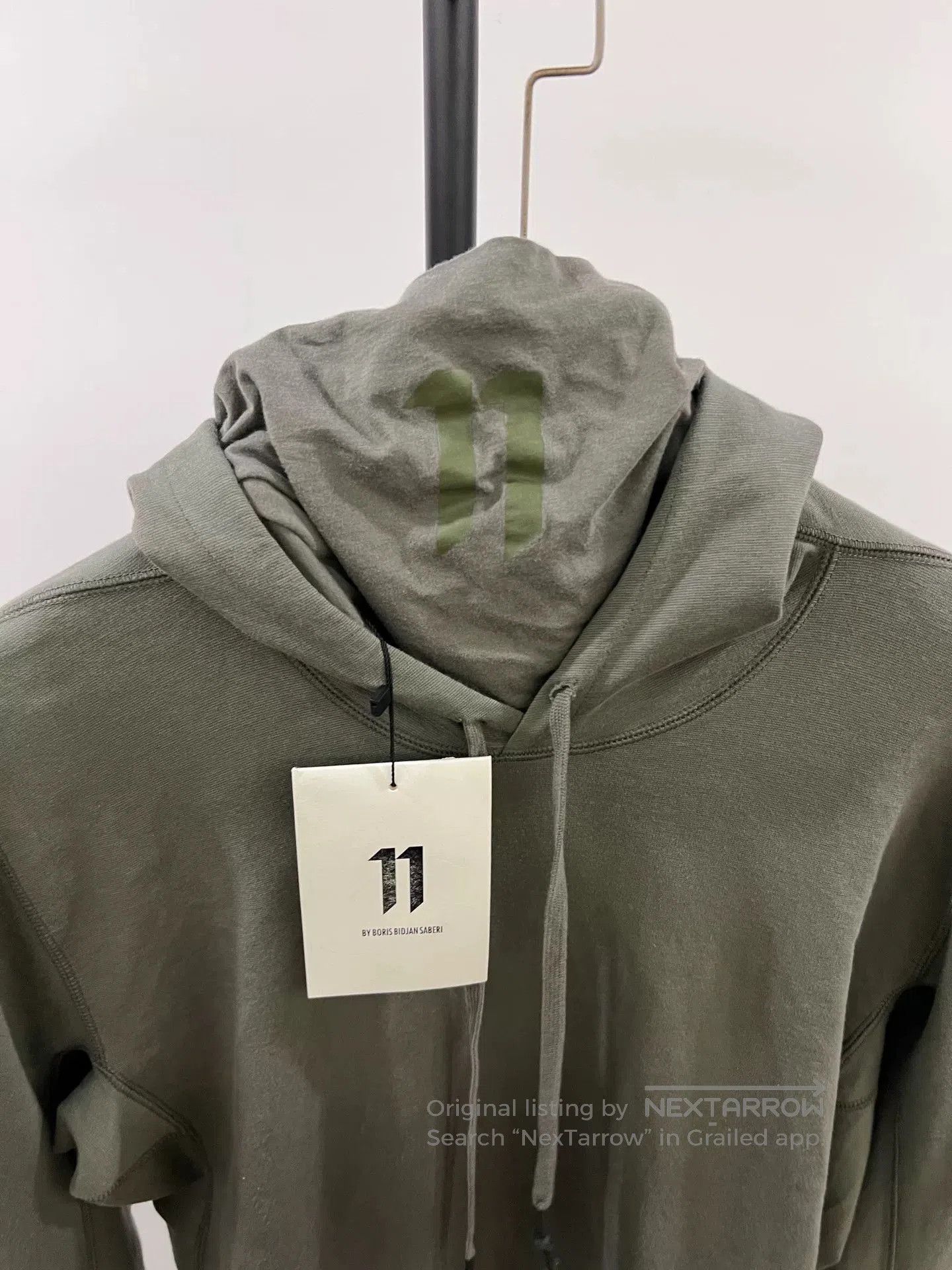 11 By Boris Bidjan Saberi Boris Bidjan Saberi 11by BBS Printed Hoodie. Size US M / EU 48-50 / 2 - 4 Thumbnail
