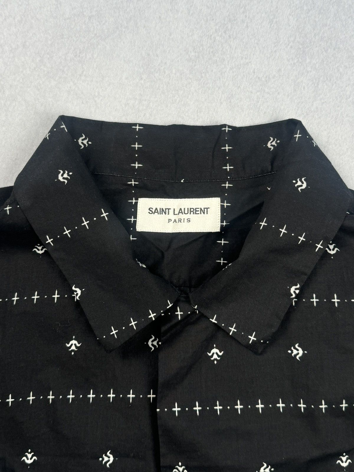 Saint Laurent Paris SS19 Shirt Size US M / EU 48-50 / 2 - 3 Thumbnail