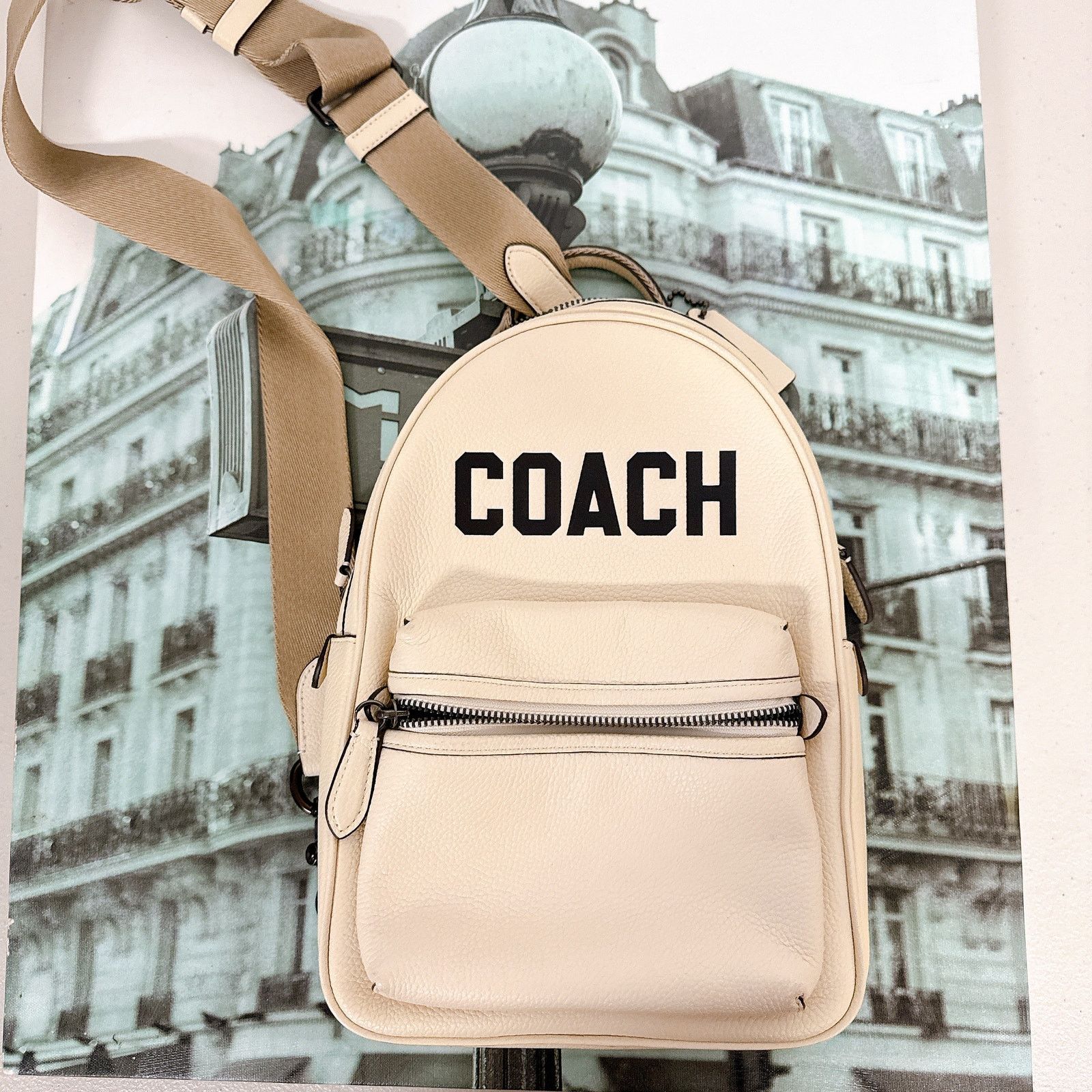Coach Coach CP127 Charter Pack With Coach Graphic IN CHALK MULTI Size ONE SIZE - 6 Thumbnail
