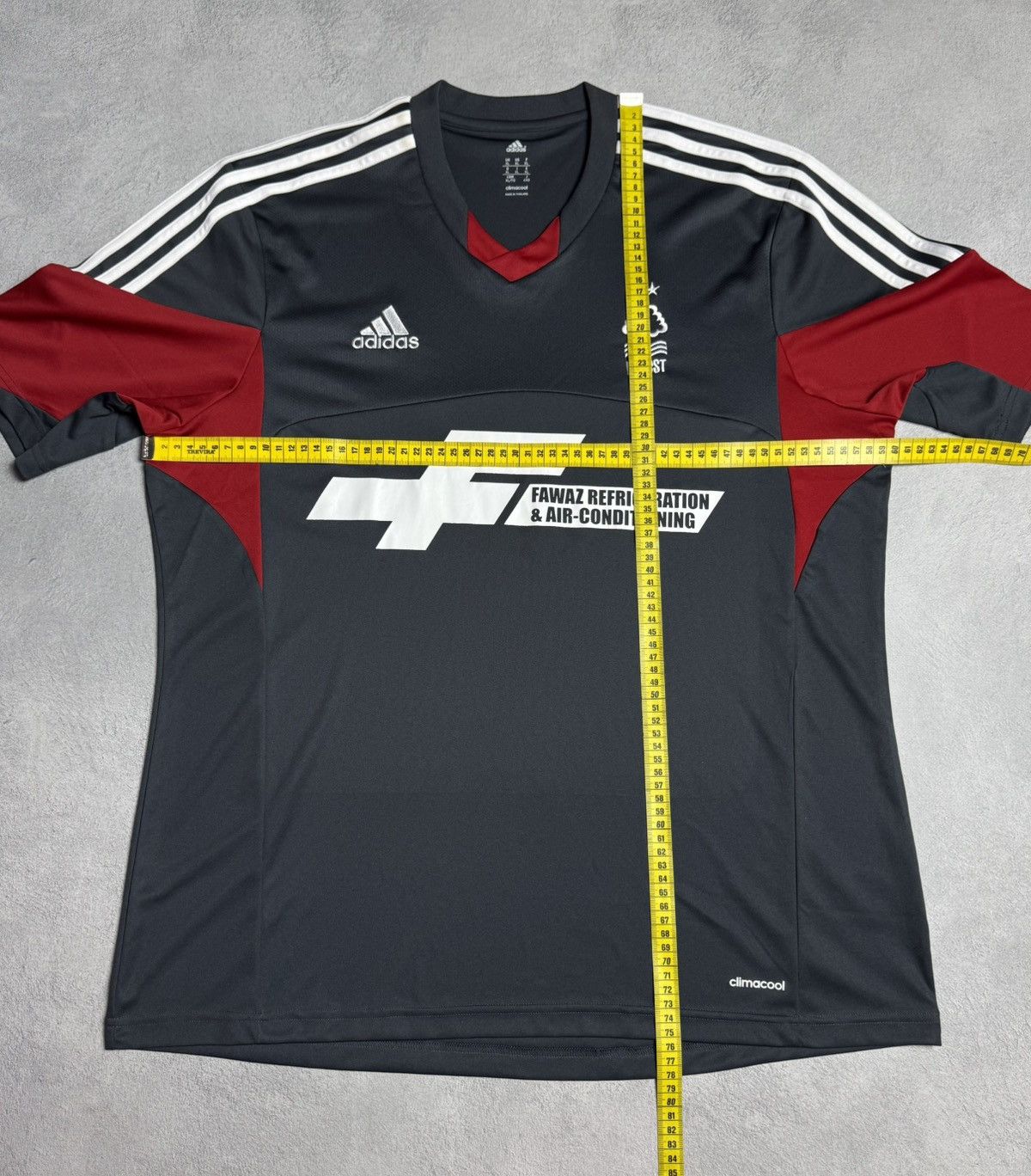 Adidas Nottingham Forest 2013 2014 Away Shirt Soccer Jersey Adidas Size US XL / EU 56 / 4 - 11 Thumbnail