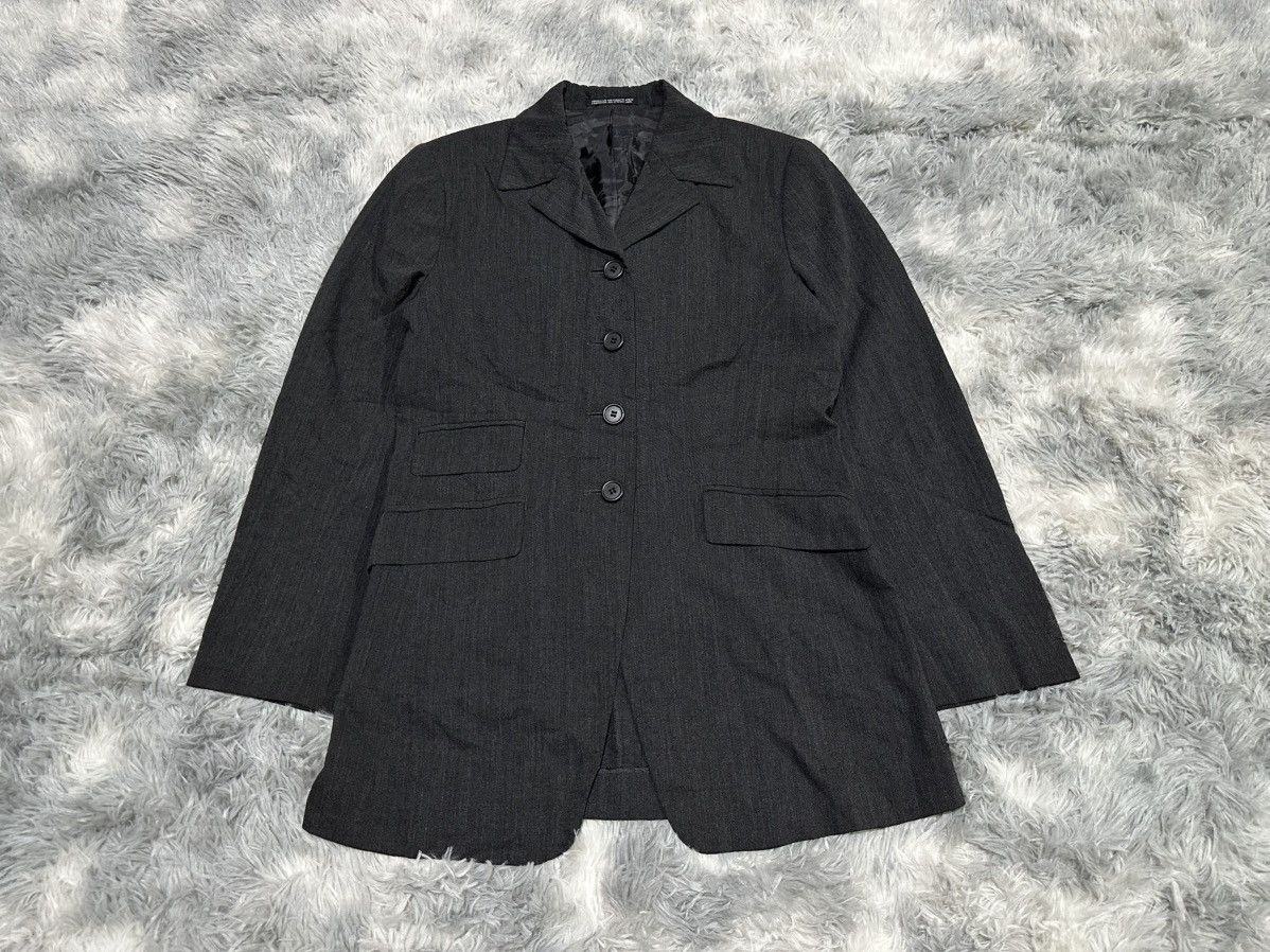 Yohji Yamamoto 🔥Vintage Atsuro Tayama By Yohji Yamamoto Wool Blazer Jacket Size US M / EU 48-50 / 2 - 1 Thumbnail