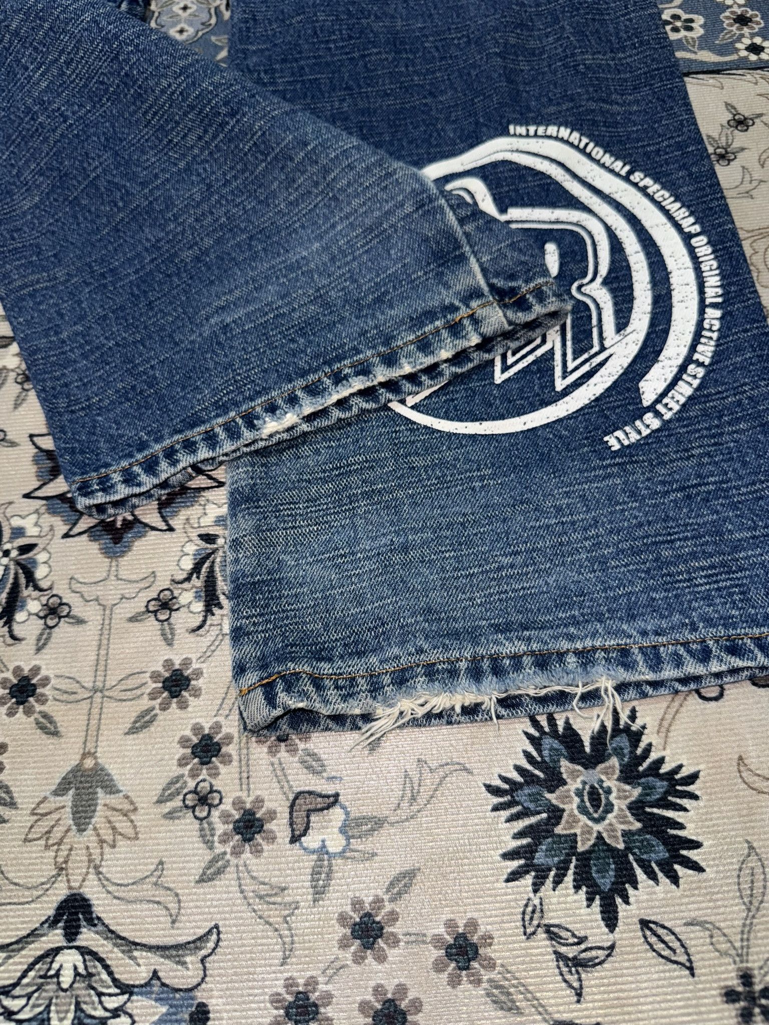 If Six Was Nine × Japanese Brand Vintage Amore Puro Baggy Loose Fit Jeans Size US 28 / EU 44 - 12 Thumbnail