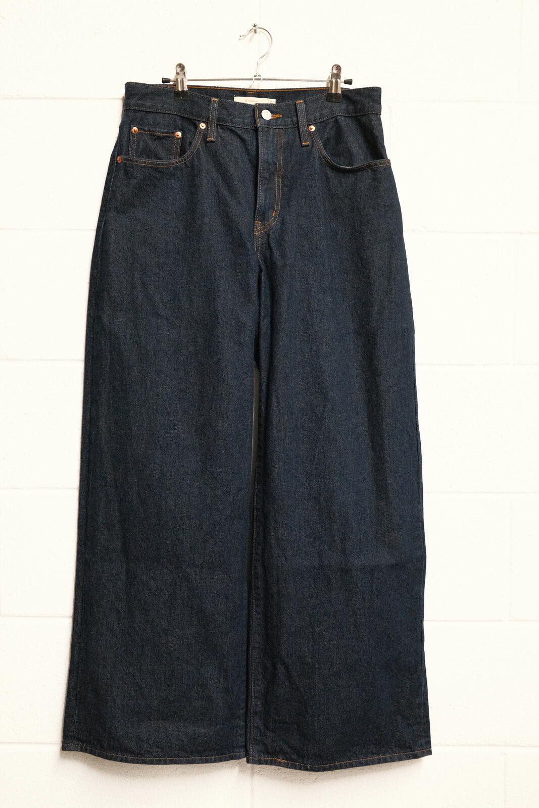 Levi's Levi's Wide Leg Dark Wash Denim Jeans SIZE 27 Size US 30 / EU 46 - 1 Thumbnail