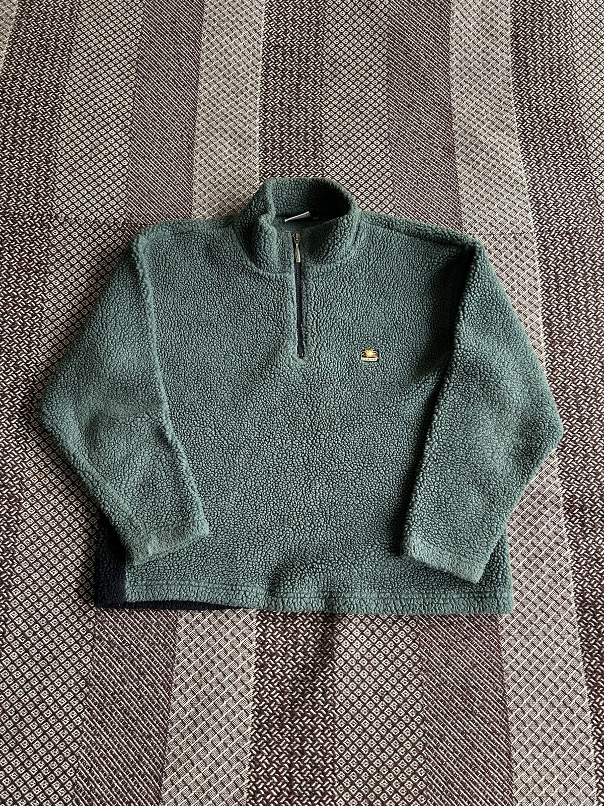 O'Neill × Vintage Vintage Pile Fleece 1/4 Zip Hoodie Rare Big Logo Size XS 152 Size US XXS / EU 40 - 5 Thumbnail