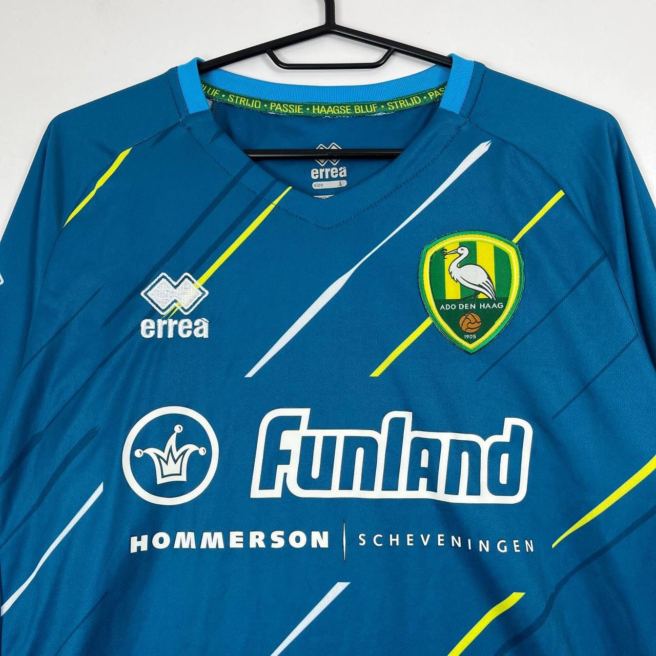 Other Ado Den Haag Goalkeeper Shirt 2020 Football Jersey Errea L Size US L / EU 52-54 / 3 - 2 Thumbnail