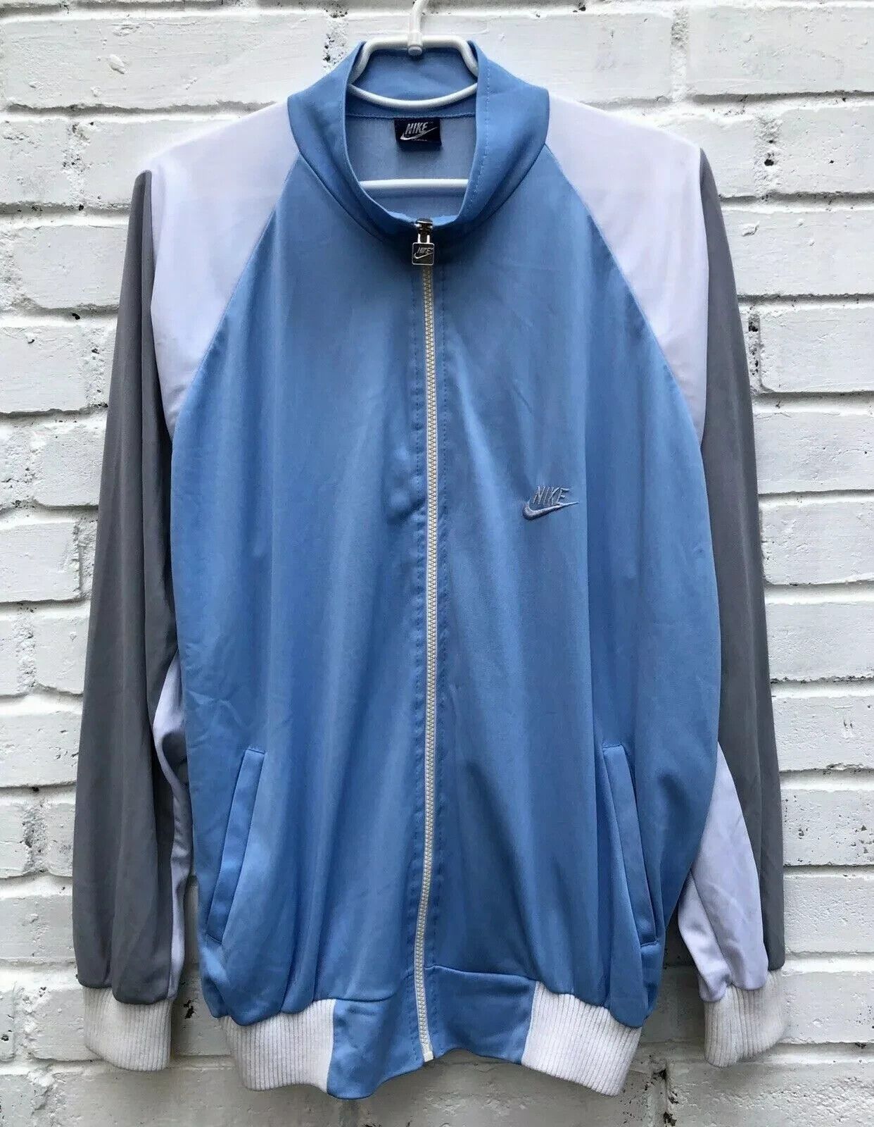 Nike VINTAGE NIKE TRACK JACKET RARE 1980s MADE IN DENMARK TOP Size US L / EU 52-54 / 3 - 6 Thumbnail