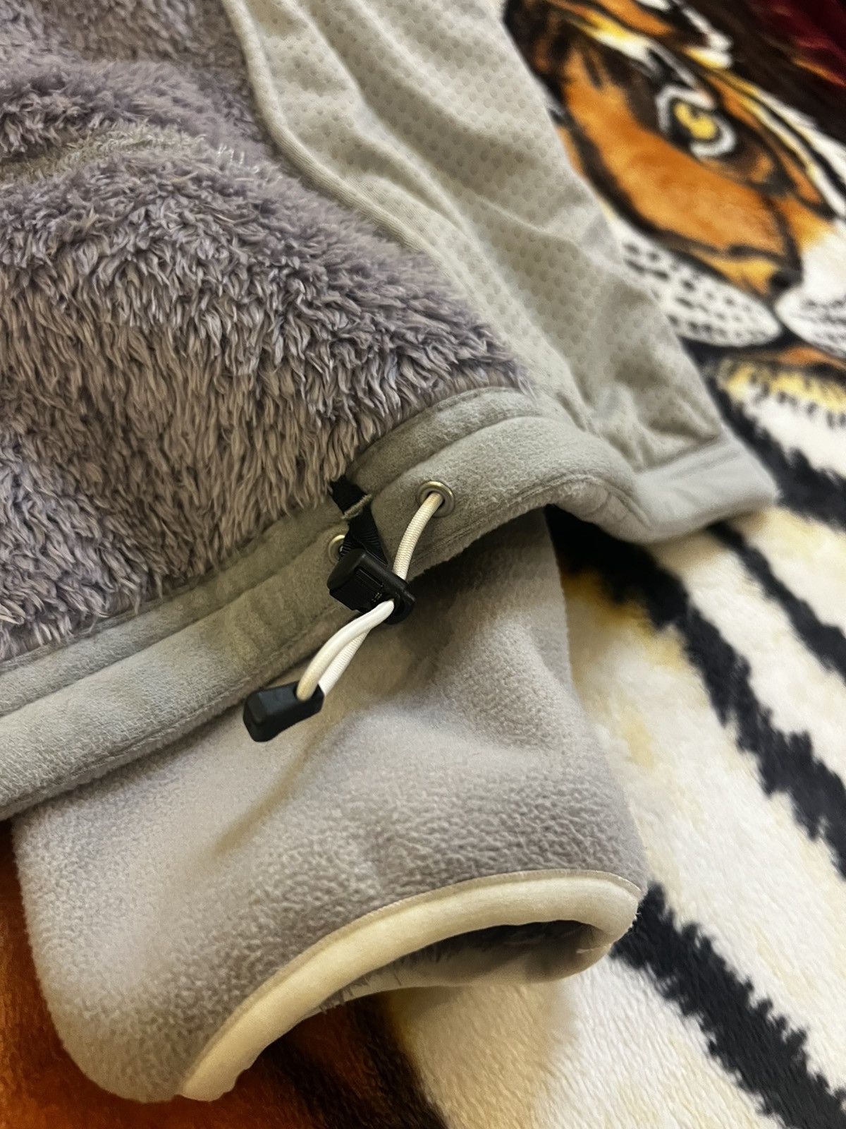 The North Face The North Face WINDWALL 2 Metallic Grey Hooded Fleece Jacket Size M / US 6-8 / IT 42-44 - 8 Thumbnail