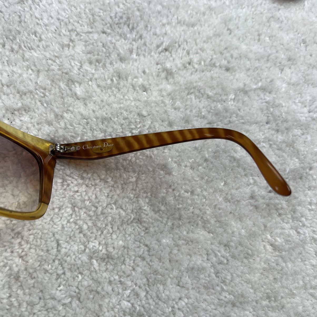 Dior × Vintage Christian Dior 80s Austria 2400 Vintage Unisex Sunglasses Size ONE SIZE - 10 Thumbnail
