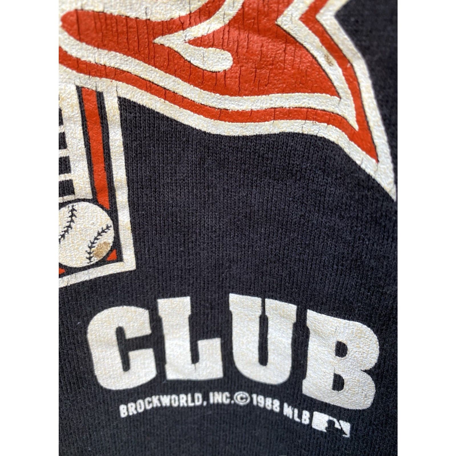 Vintage VINTAGE San Francisco Giants Baseball Raglan Sweatshirt Sweater XL Black Cotton Blend Long Sleeve Graphic Print 80s Mens Sweatshirt Size US XL / EU 56 / 4 - 5 Thumbnail