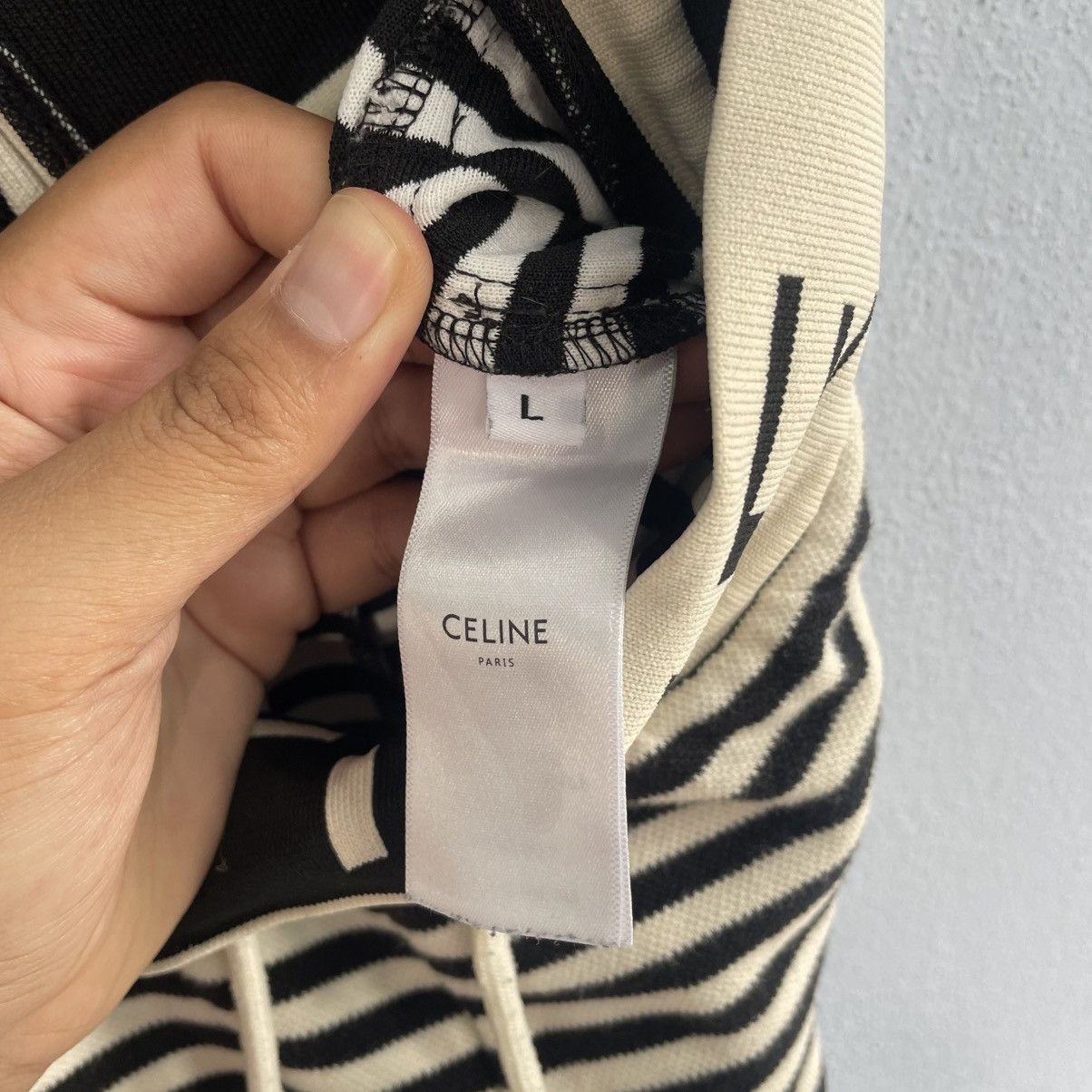 Celine Celine striped pants Size 25" / US 0 / IT 36 - 4 Thumbnail
