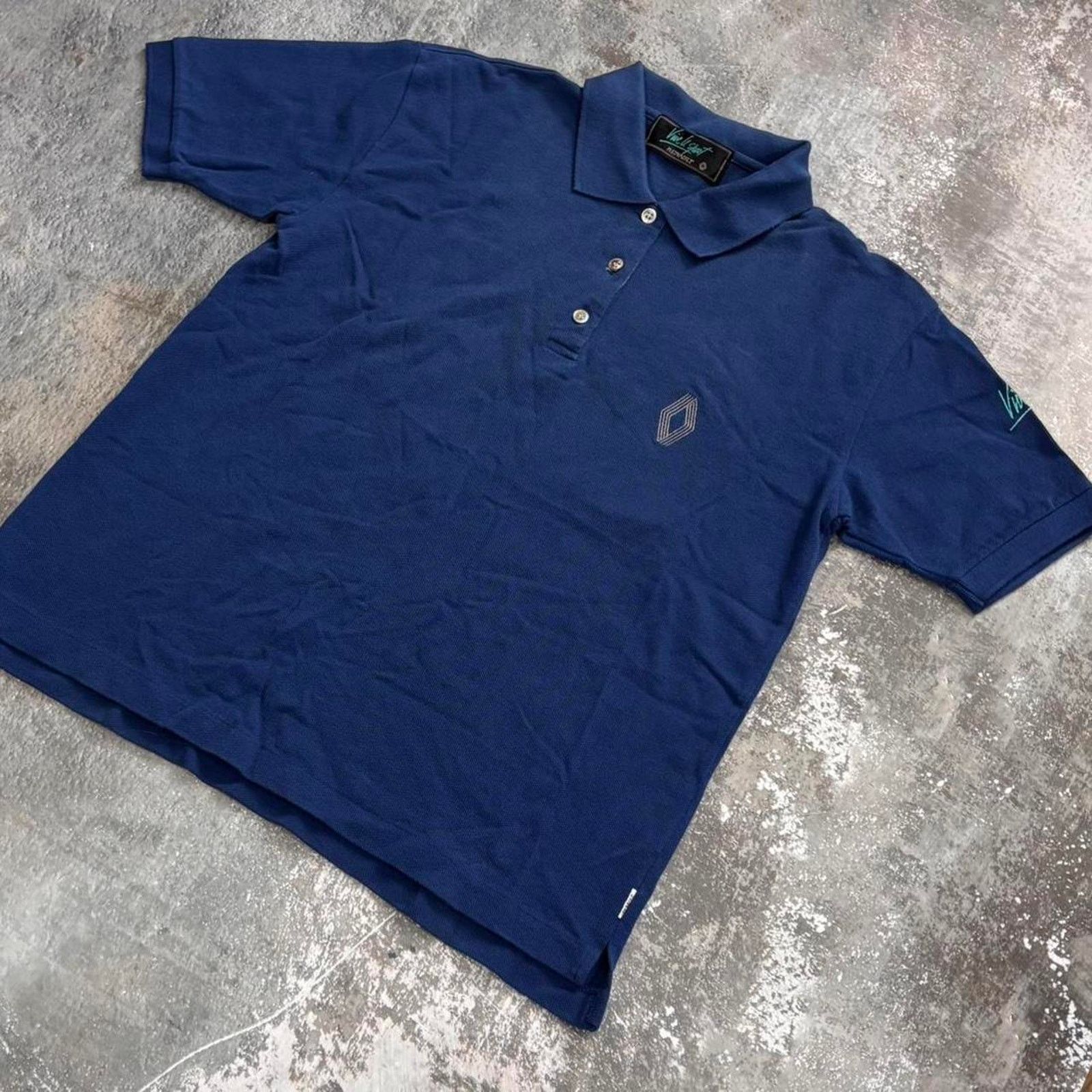 Formula 1 × Vintage Vintage 90s F1 Renault Polo Shirt! Size Medium Vive Le Sport Size US M / EU 48-50 / 2 - 3 Thumbnail