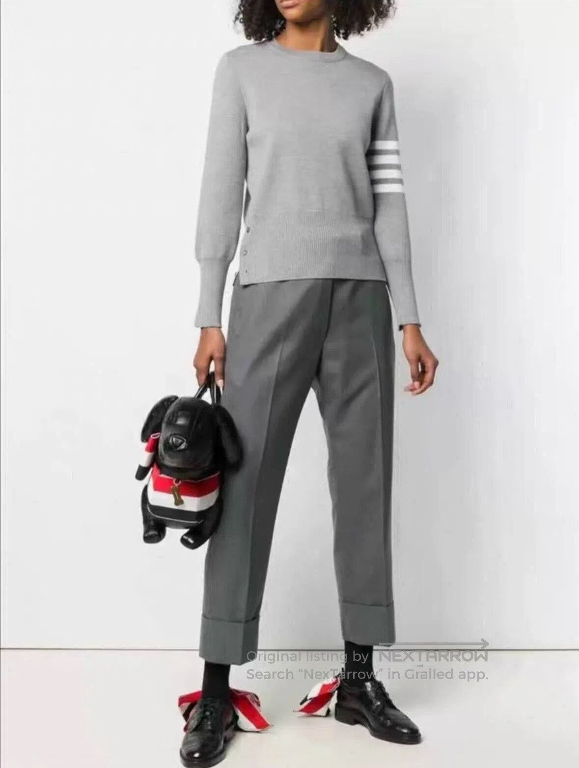 Thom Browne Thom Browne Gray Trousers Size 4. Size 41" - 1 Thumbnail