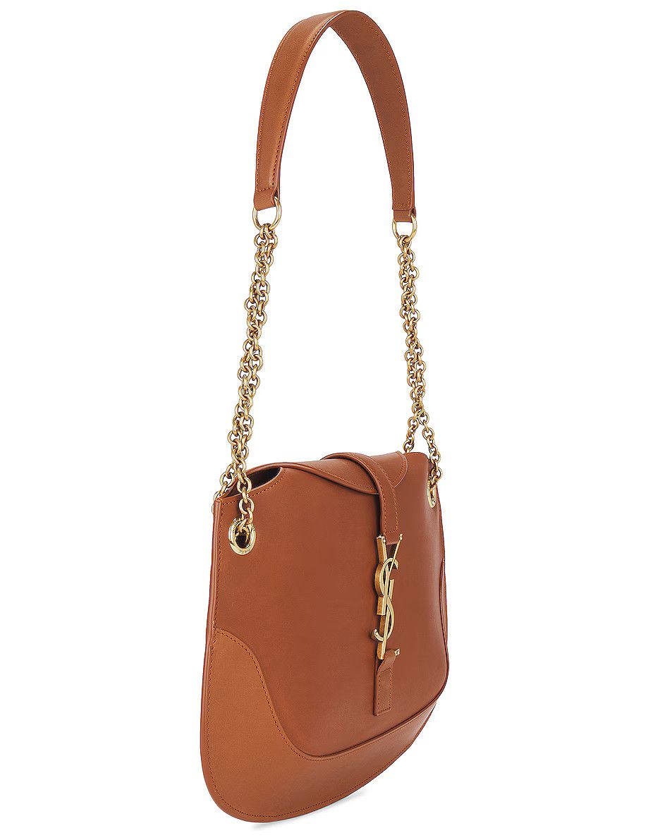 Saint Laurent Paris o1bcso1str0325 Size: OS/Sienna In Vegetable Tanned in Tan Size ONE SIZE - 3 Thumbnail