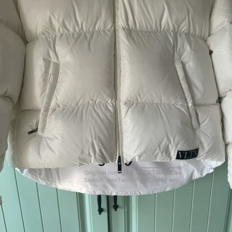 Valentino Valentino White down jacket Size XS / US 0-2 / IT 36-38 - 6 Thumbnail