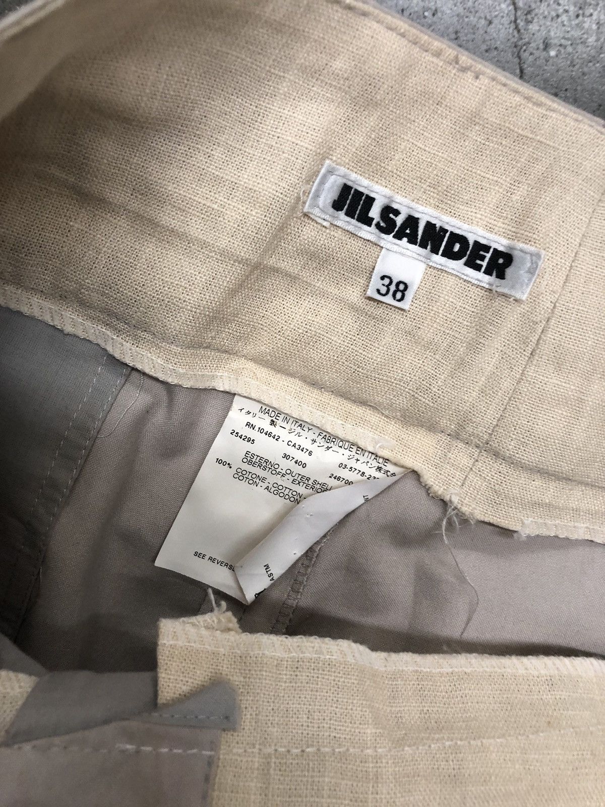 Jil Sander Double knee trouser 36 8us Size 30" / US 8 / IT 44 - 3 Thumbnail