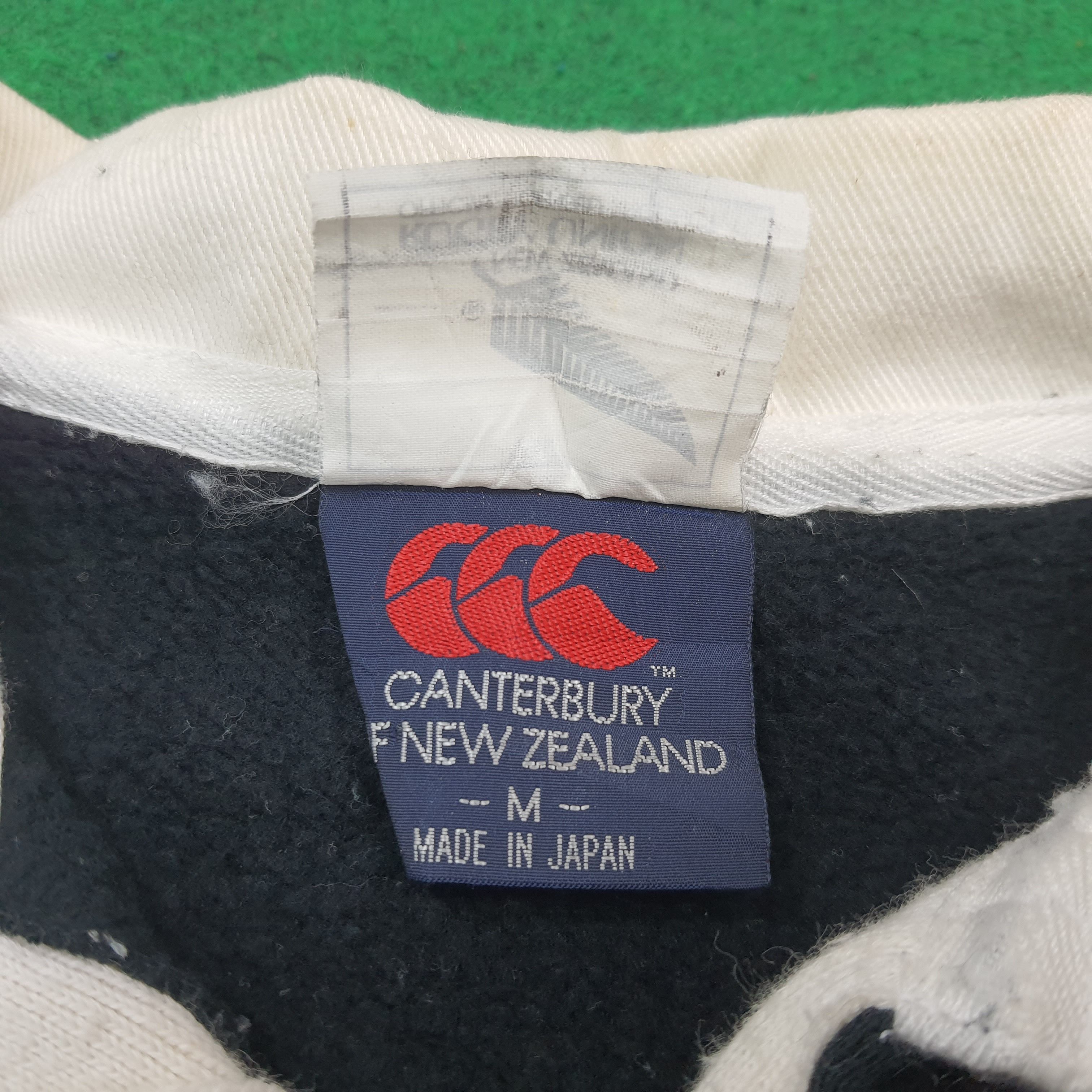Canterbury of New Zealand Vintage All Blacks Rugby Polo Shirt Canterbury C302N23 Size US M / EU 48-50 / 2 - 5 Thumbnail